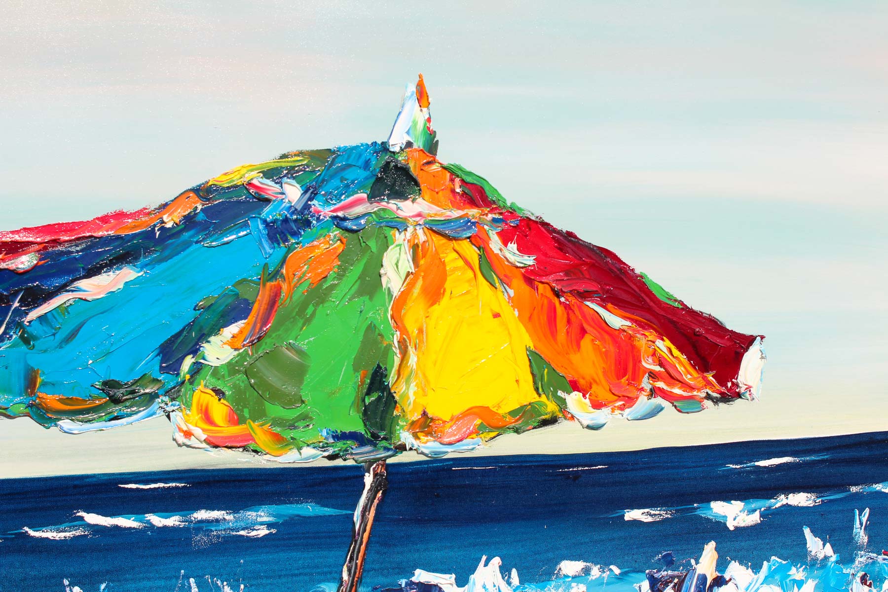 Mark Carson English Original Oil on Canvas Painting