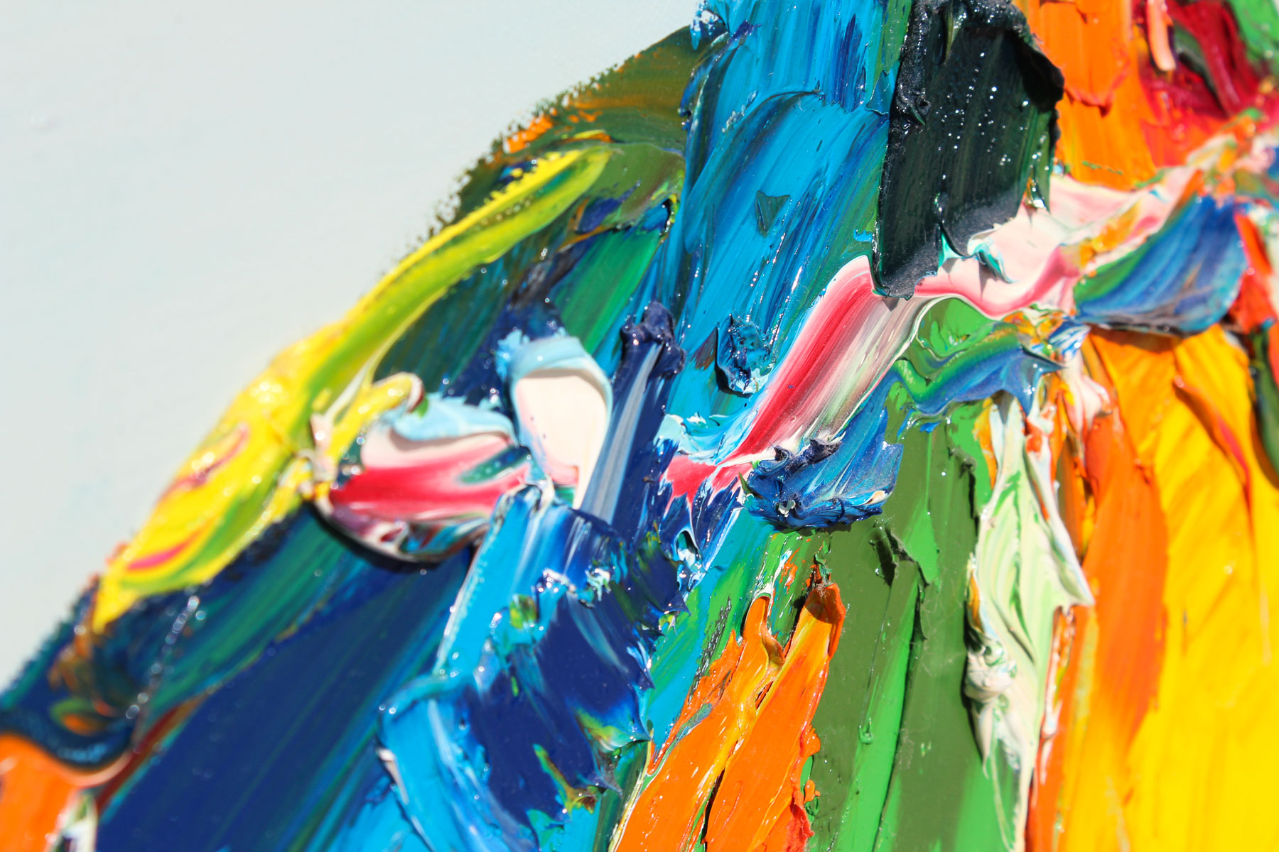 Mark Carson English Original Oil on Canvas Painting