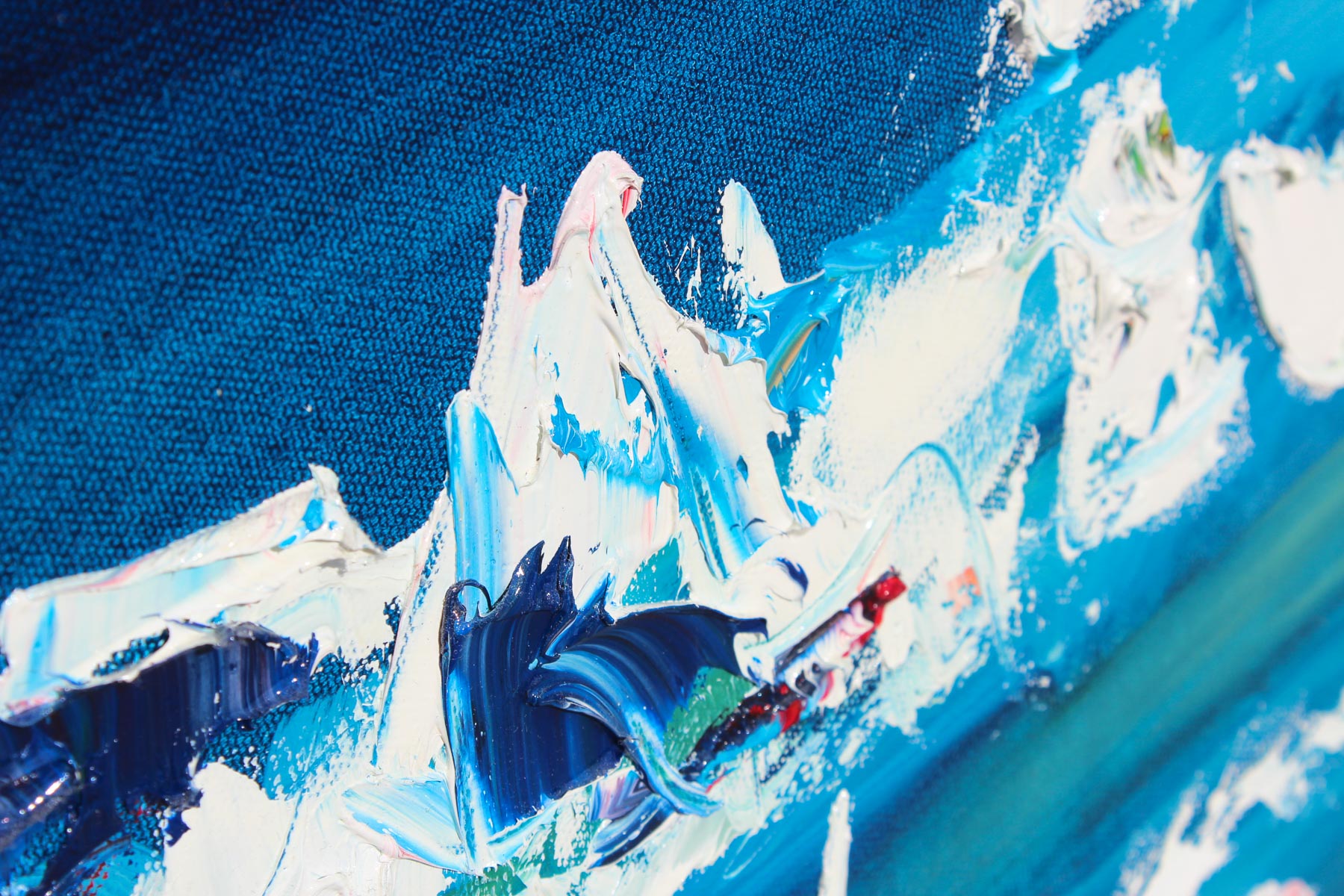 Mark Carson English Original Oil on Canvas Painting