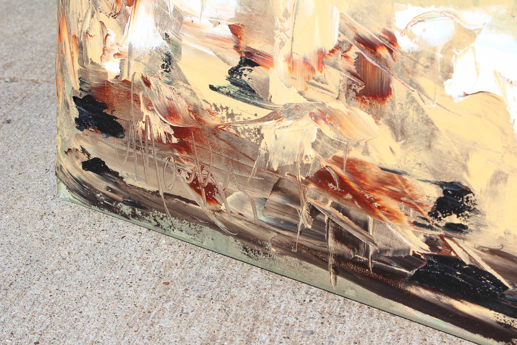 Mark Carson English Original Oil on Canvas Painting