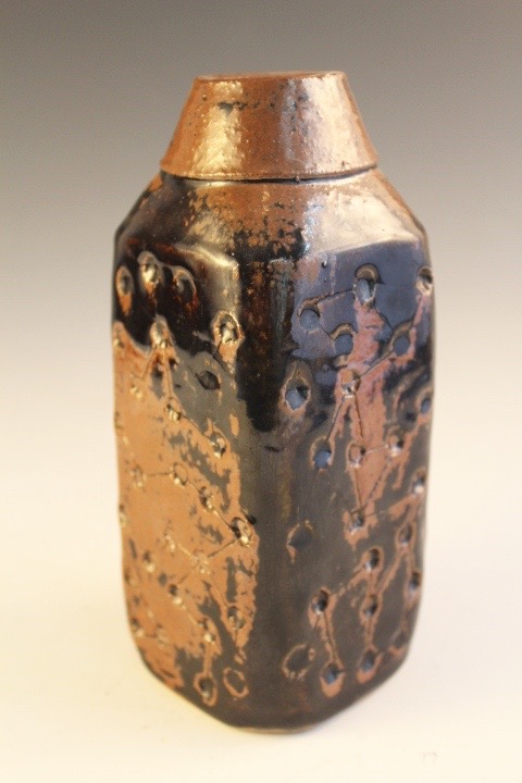 1969 B. Slavik Earthenware Constellation Vase