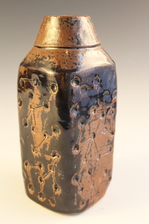 1969 B. Slavik Earthenware Constellation Vase