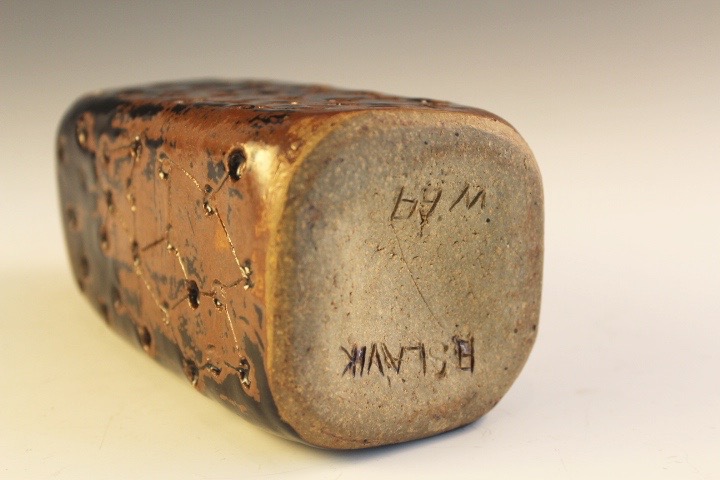 1969 B. Slavik Earthenware Constellation Vase