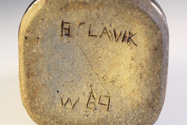 1969 B. Slavik Earthenware Constellation Vase