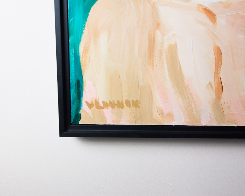 Signed Acrylic on Canvas by Valerie Lennon