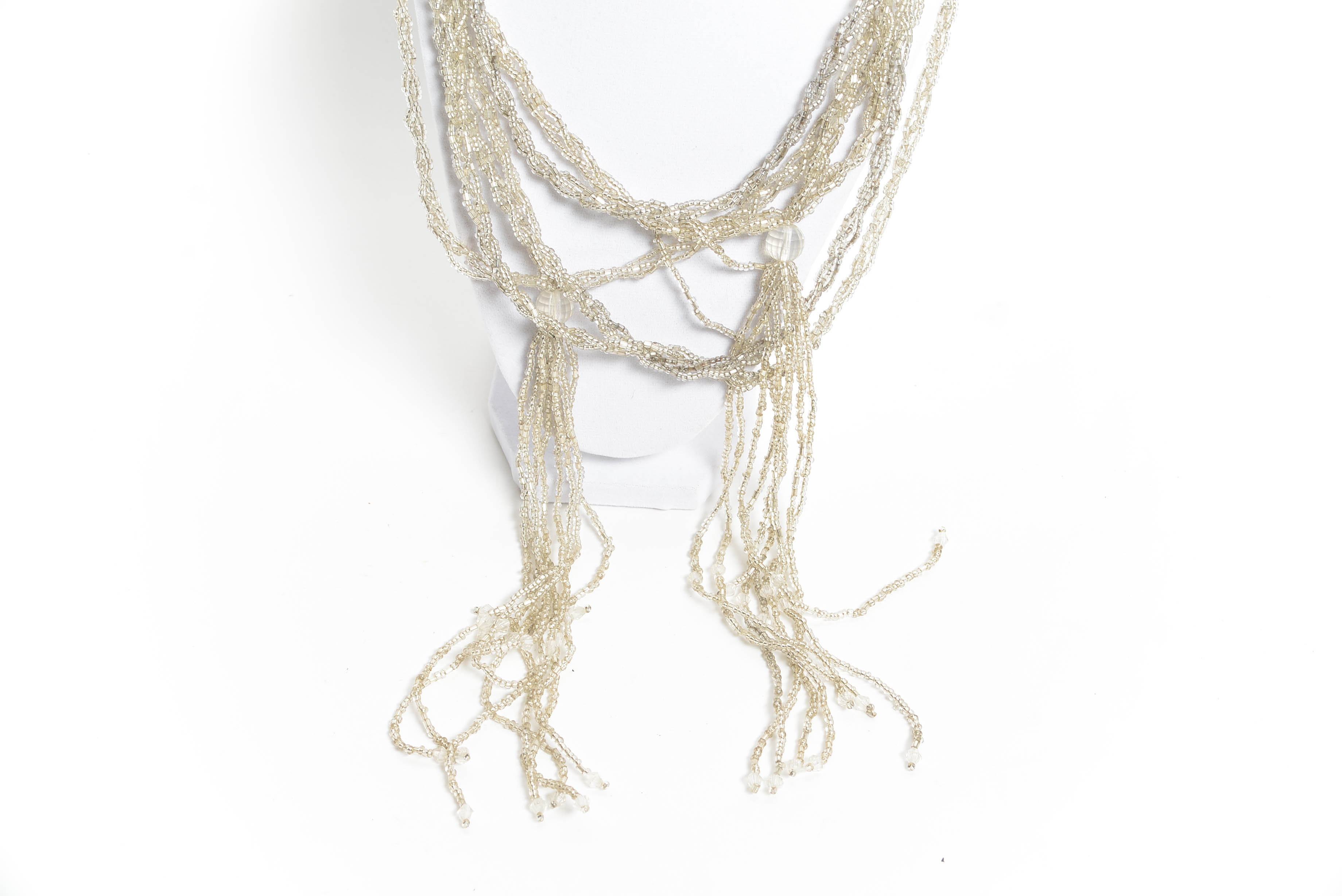 Vintage Beaded Braided Belt