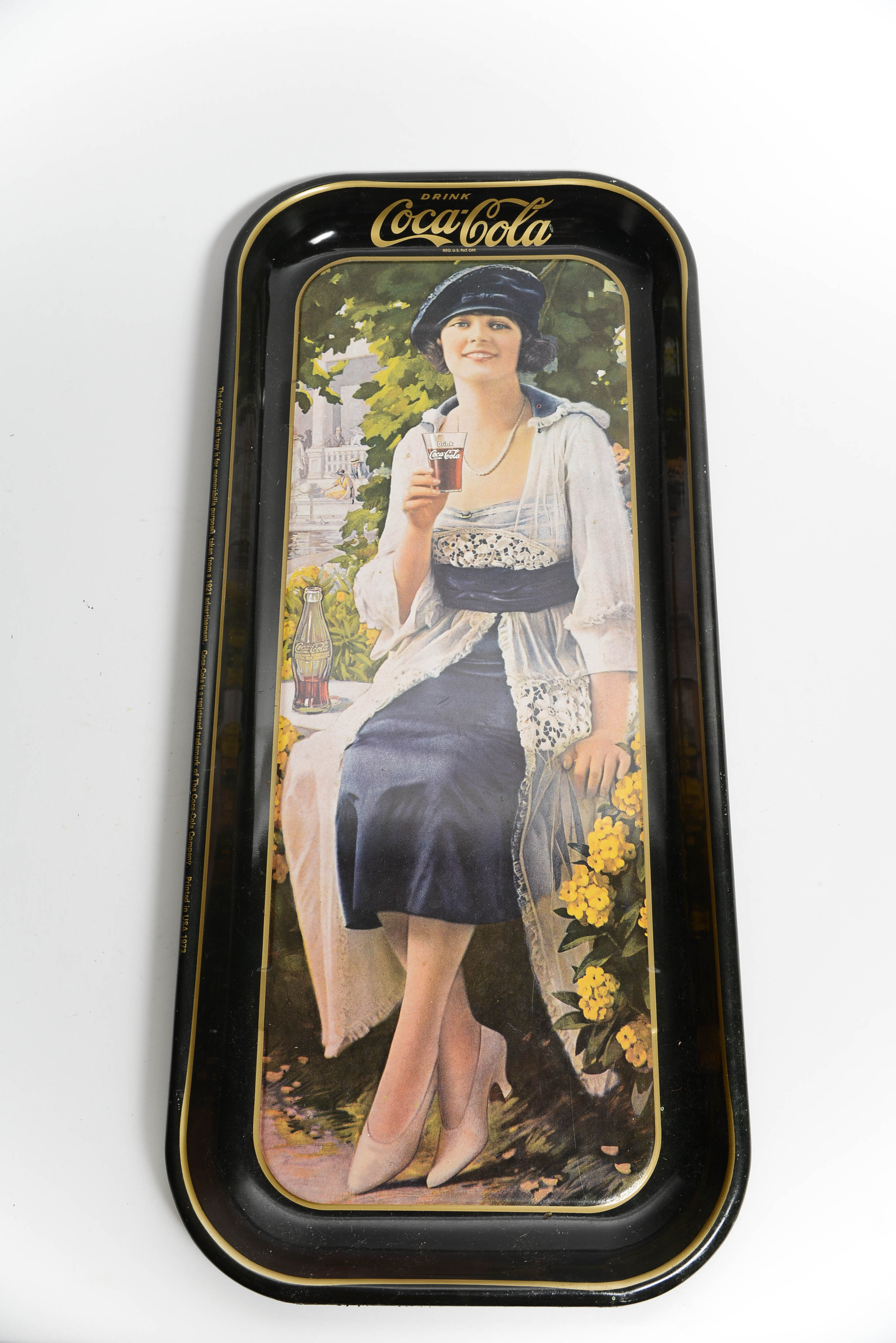 Vintage Metal Coca-Cola Trays