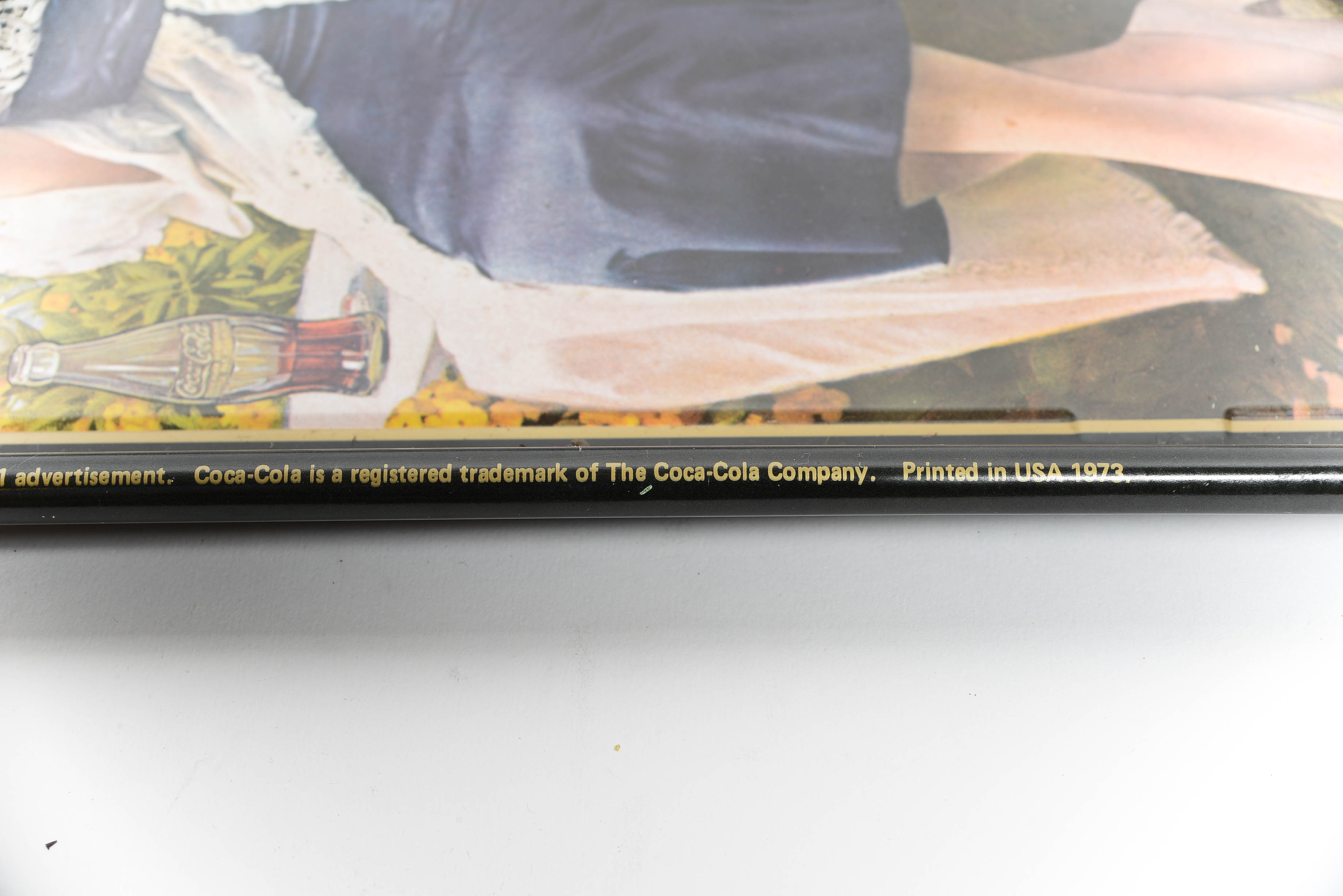 Vintage Metal Coca-Cola Trays