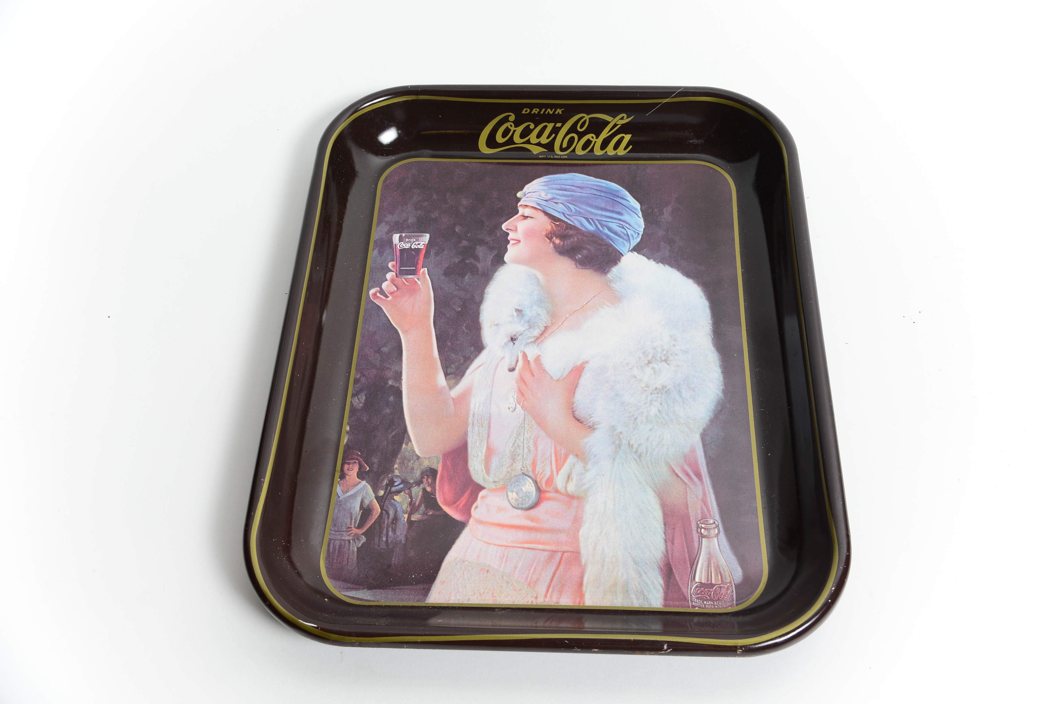Vintage Metal Coca-Cola Trays