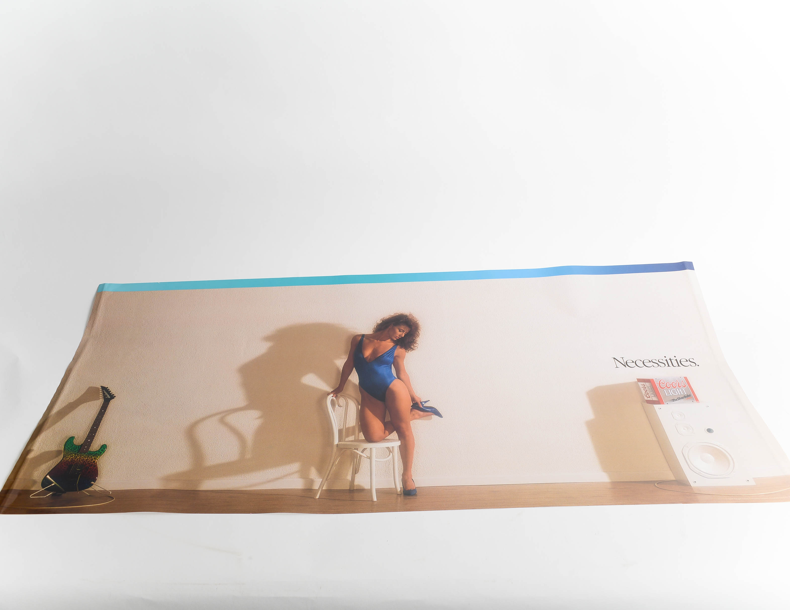 Vintage Coors Light Poster