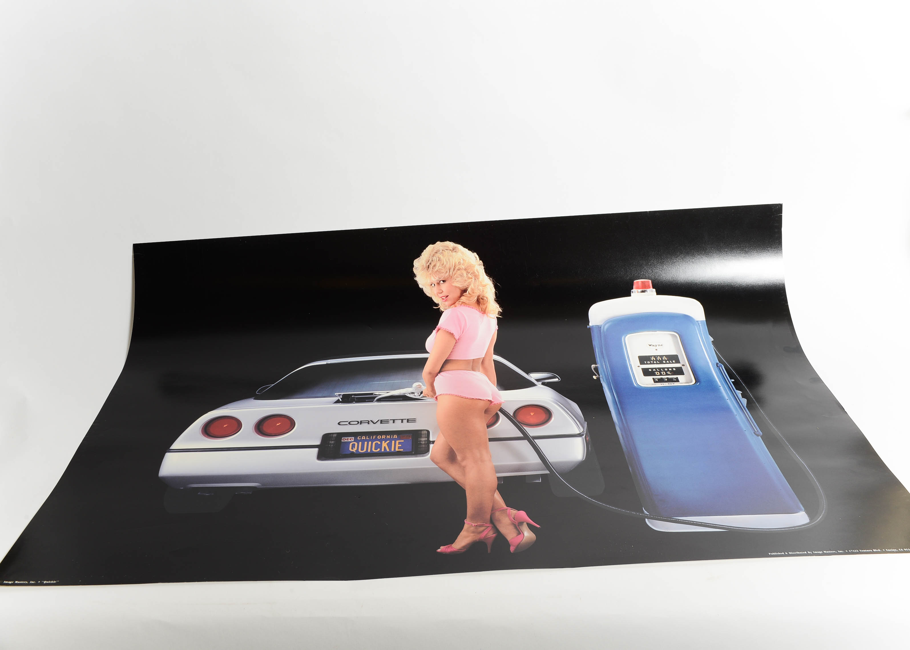 Vintage Corvette Show Poster