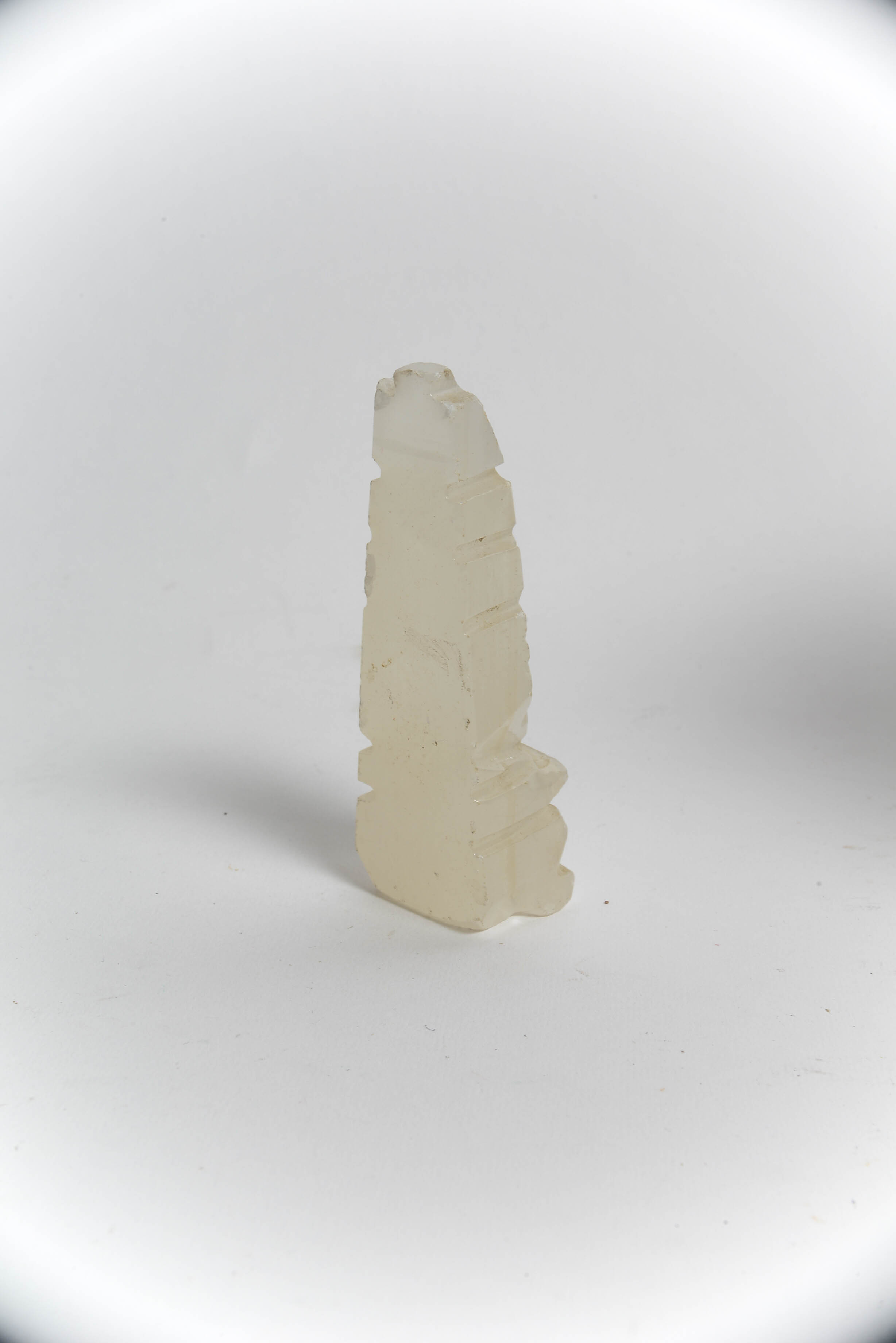 Vintage Egyptian Jade Carved Statues