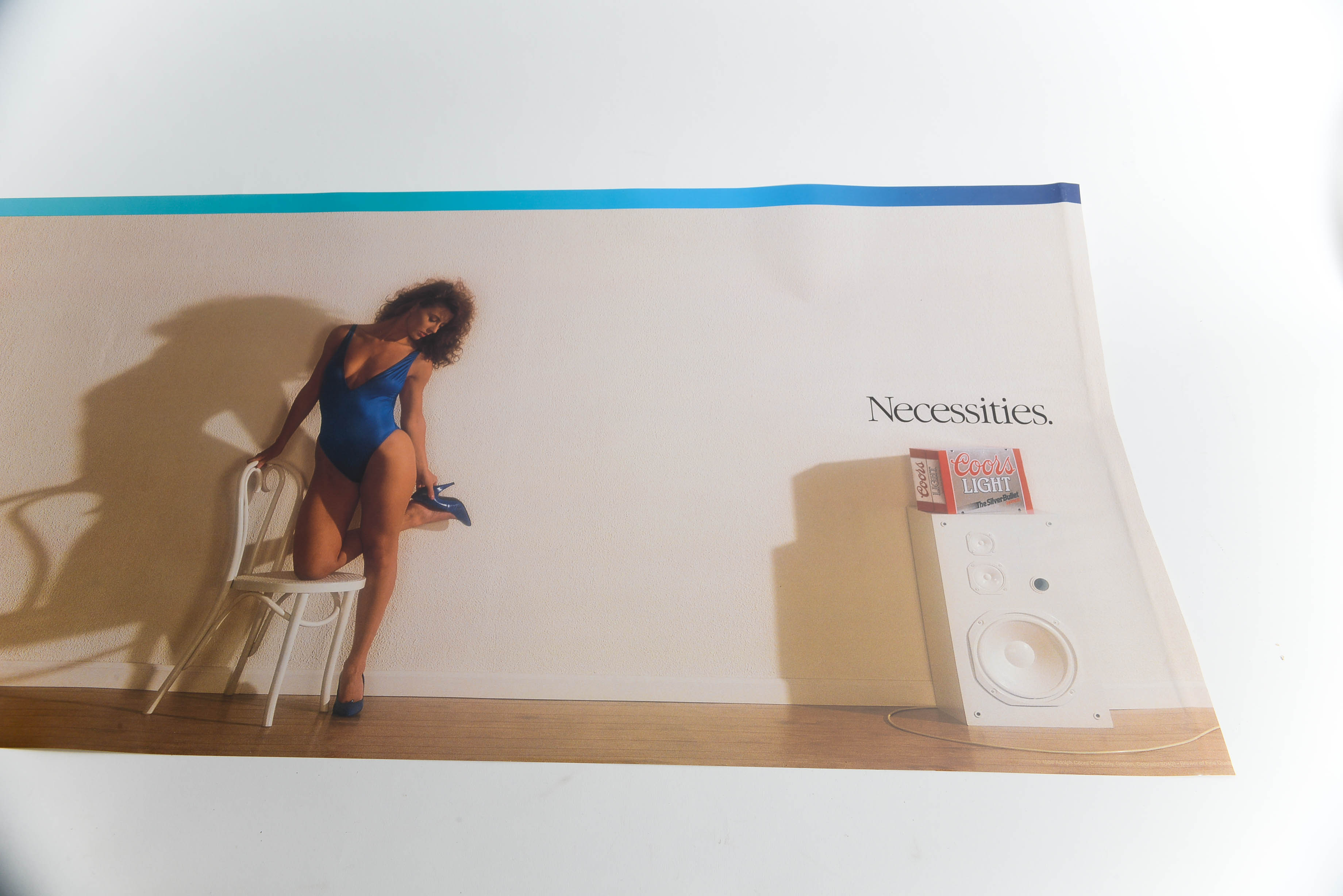 Vintage Coors Light Poster