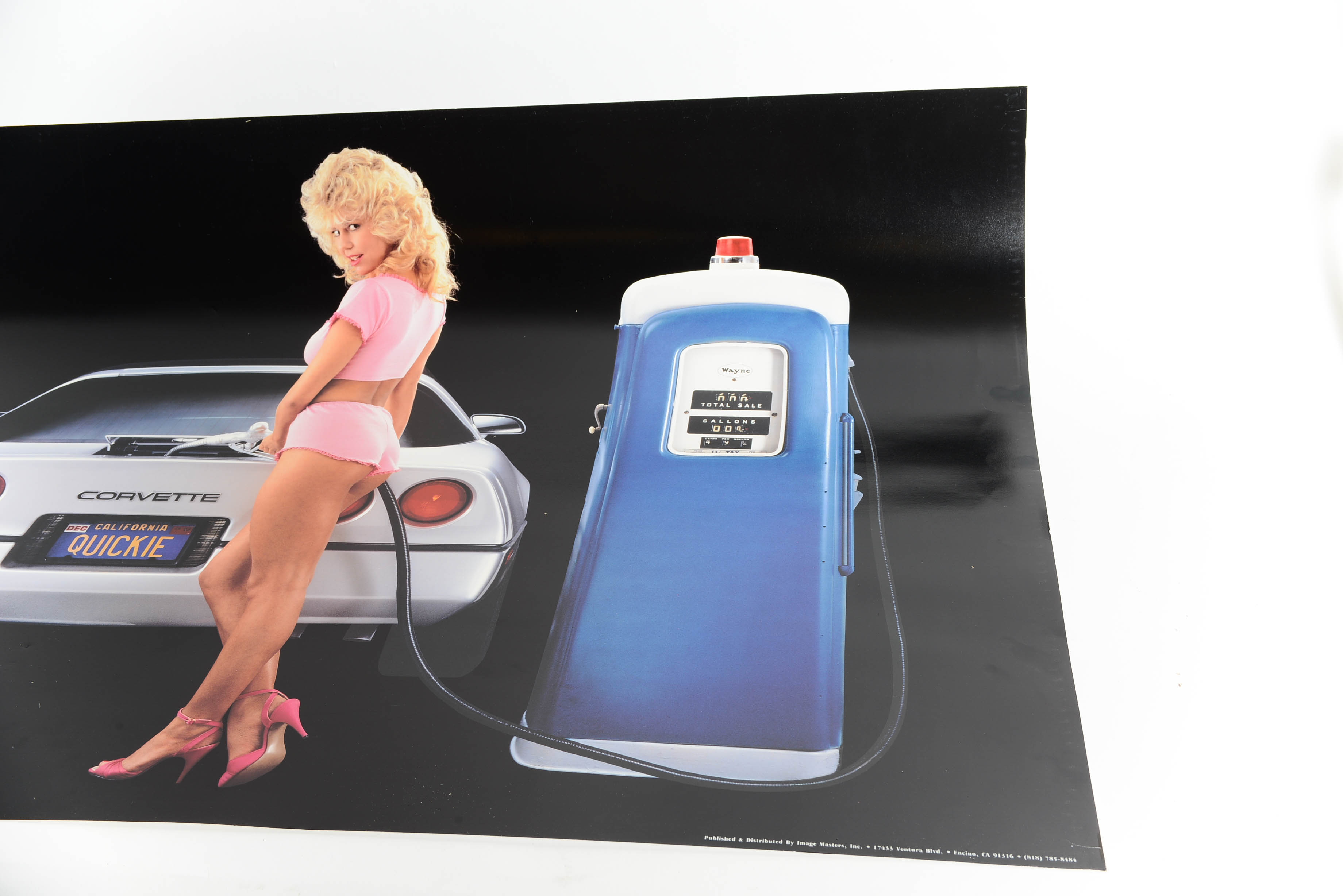 Vintage Corvette Show Poster