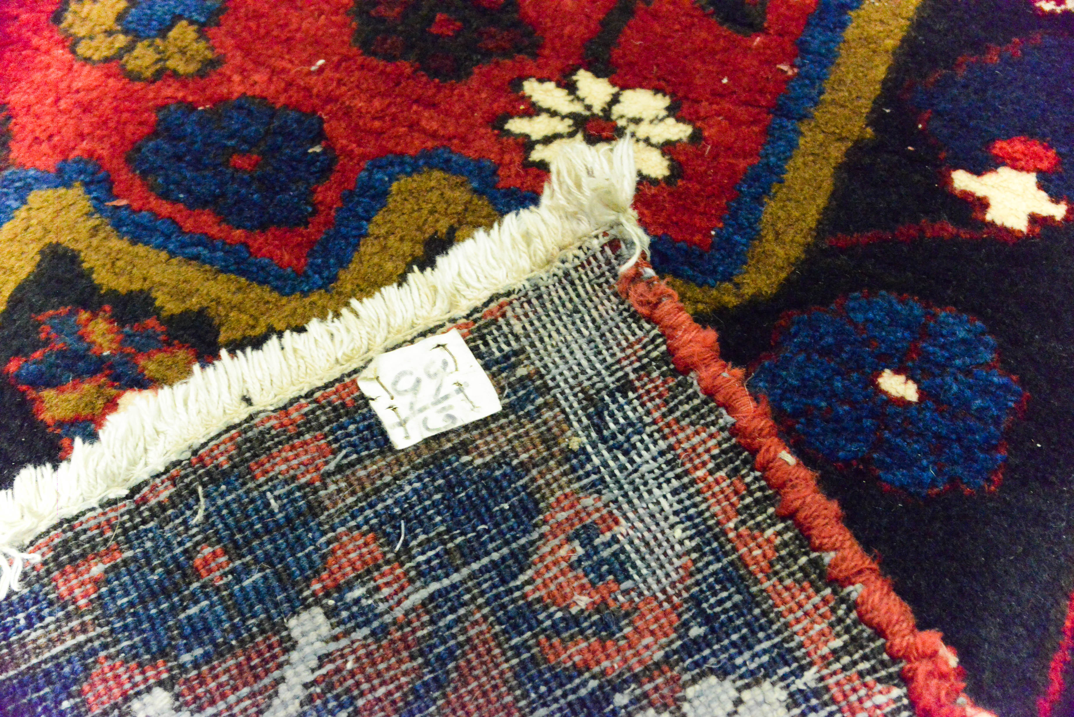 Antique Genuine Persian Hand-Knotted Rug