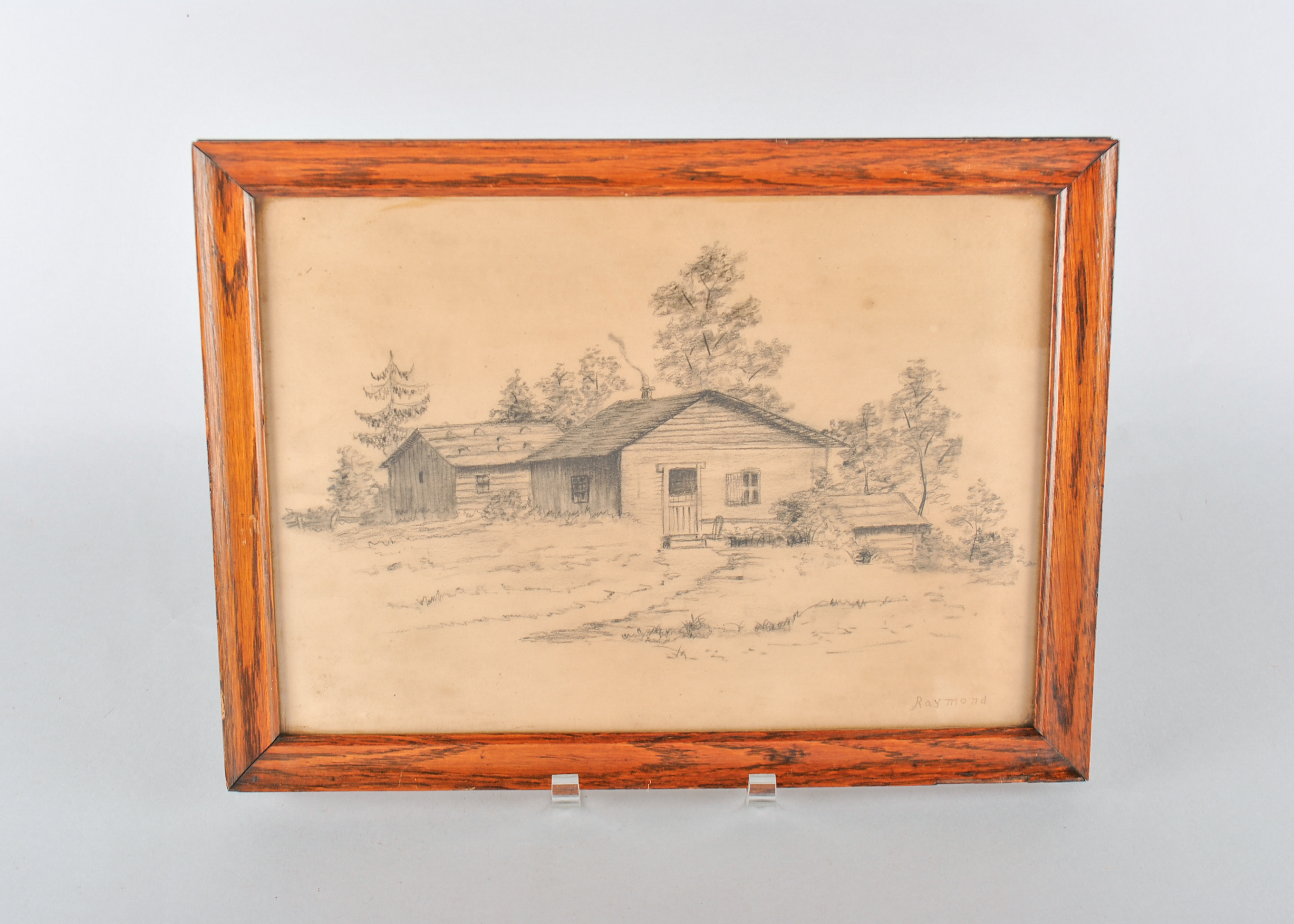 Framed Pencil Drawing