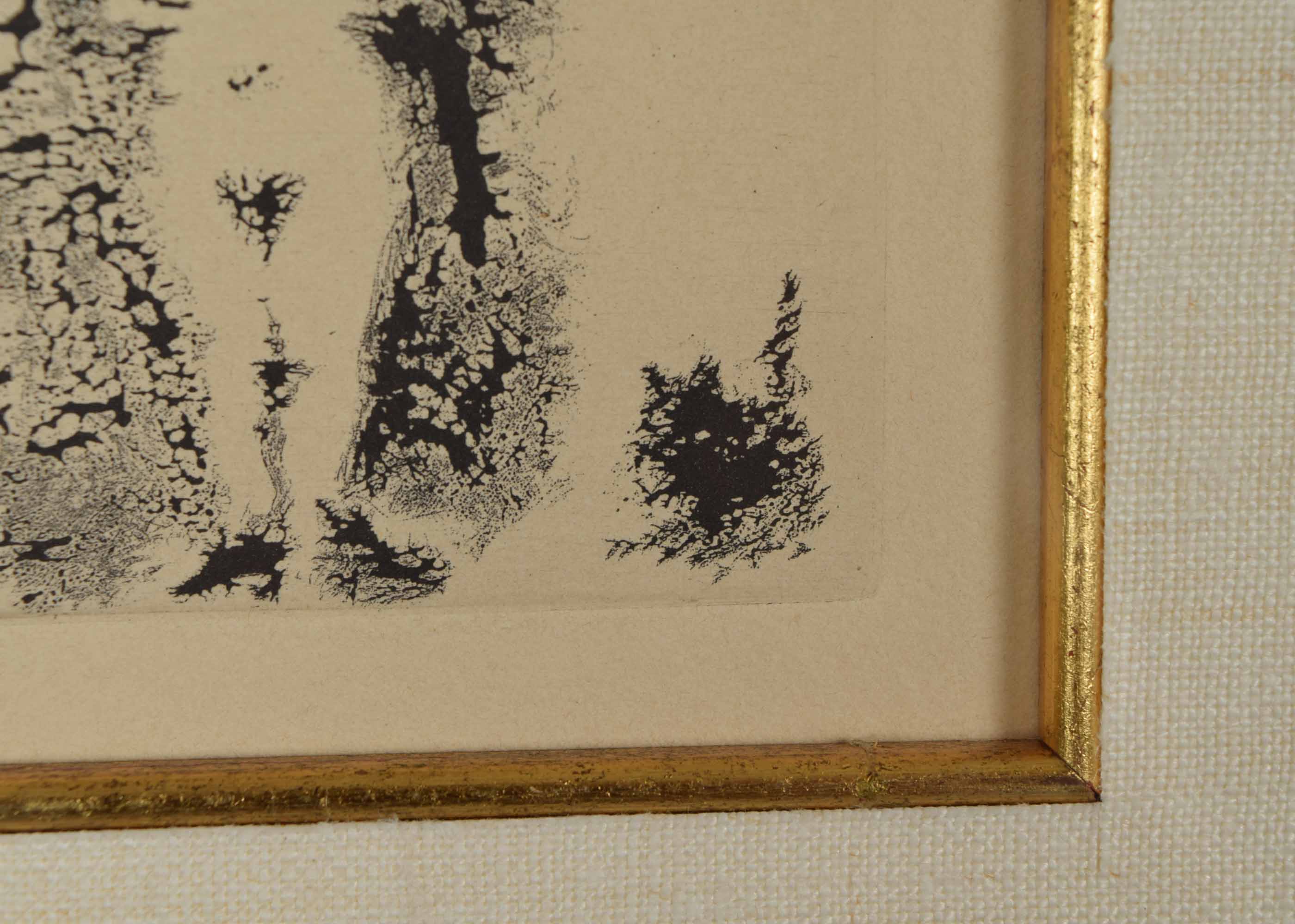 Picasso "La Celestine Acte I" Sugar Lift on Paper Print