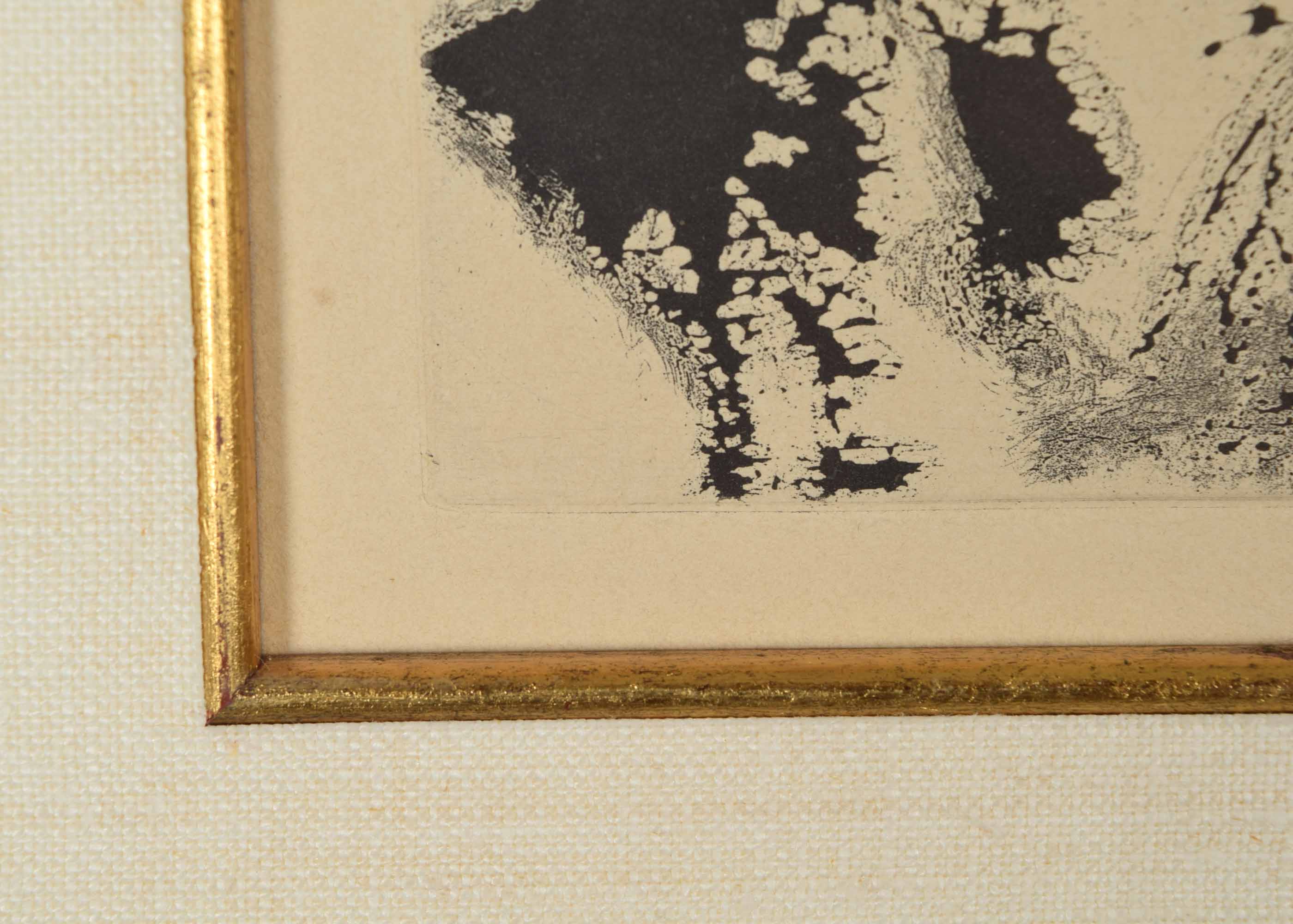 Picasso "La Celestine Acte I" Sugar Lift on Paper Print