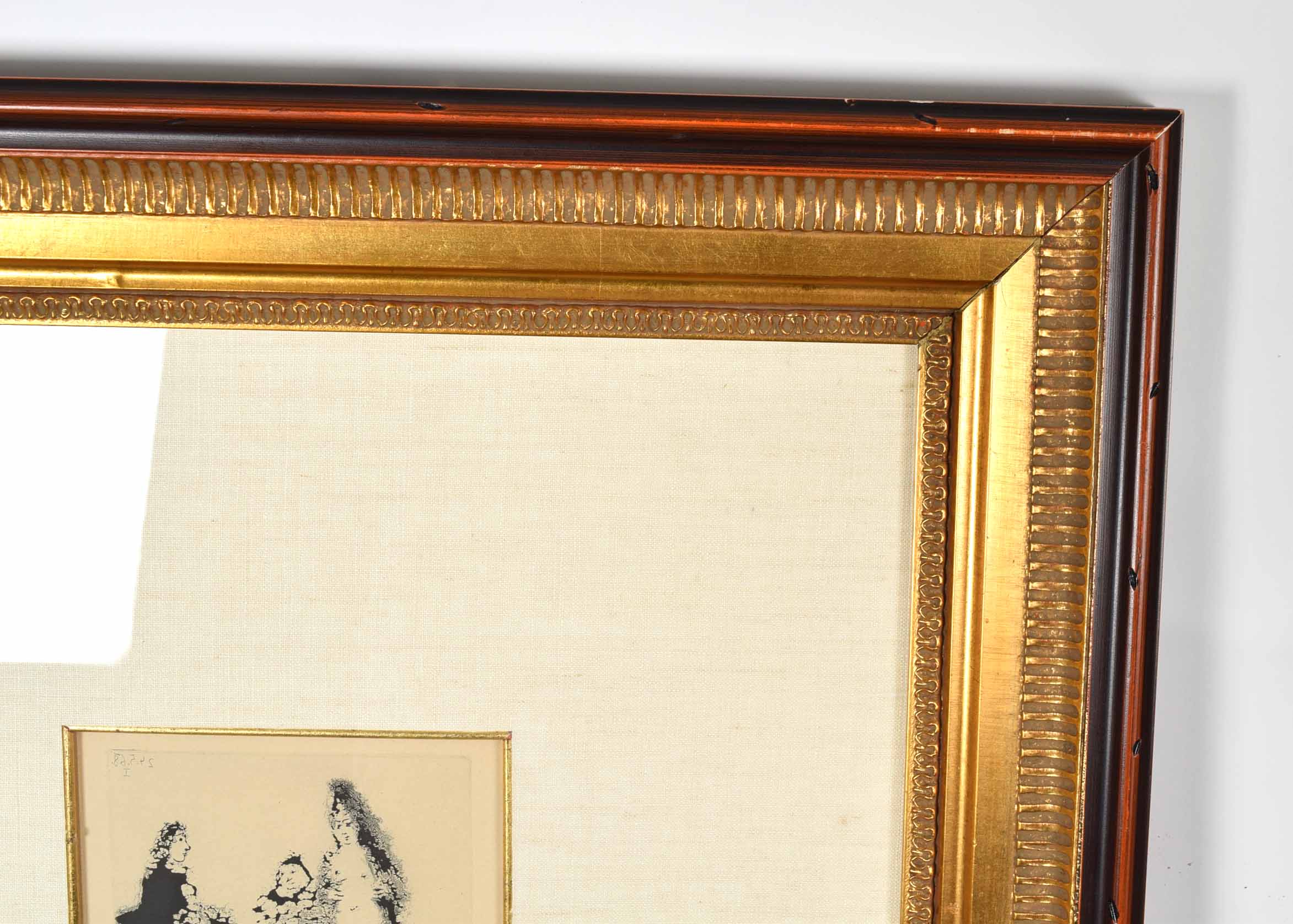 Picasso "La Celestine Acte I" Sugar Lift on Paper Print