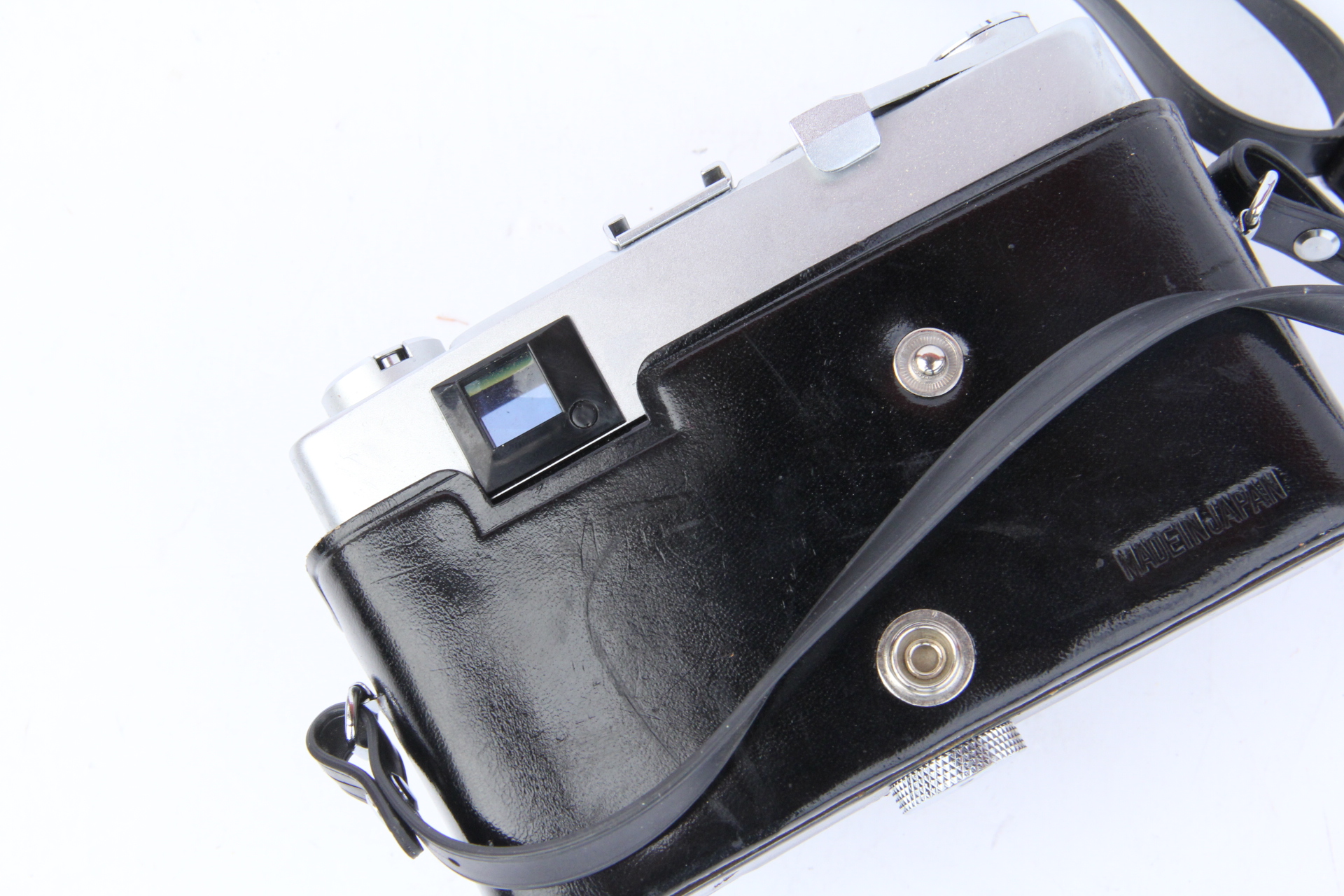 Vintage Konica Auto S2 Rangefinder 35MM Camera & Case