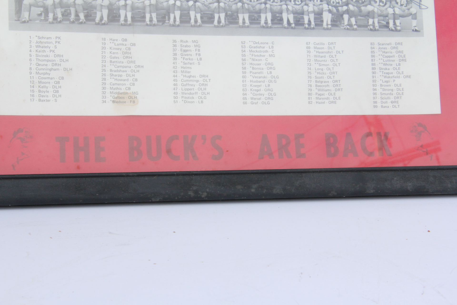 Signed Woody Hayes 1971 Ohio State Buckeyes Photograph