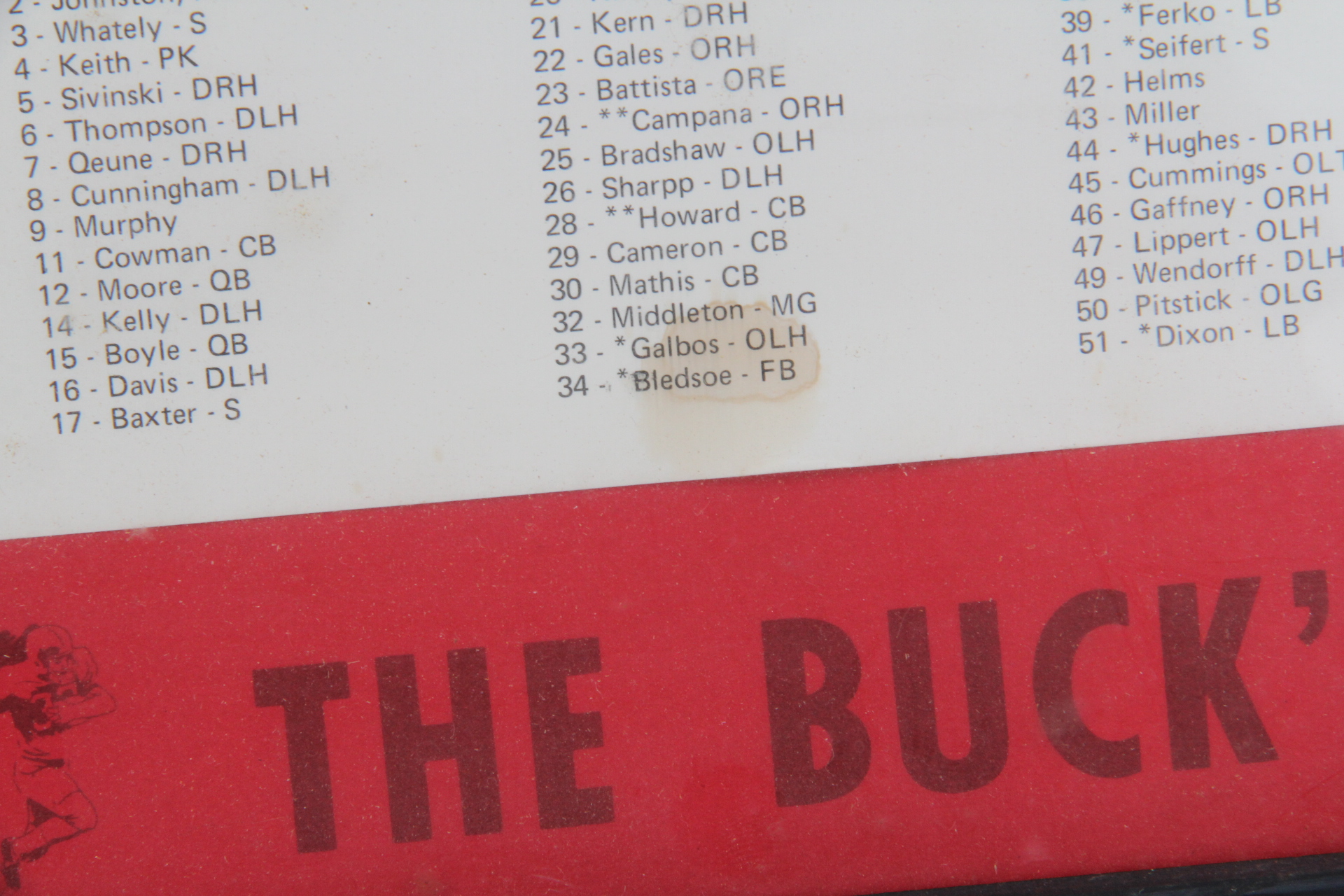 Signed Woody Hayes 1971 Ohio State Buckeyes Photograph