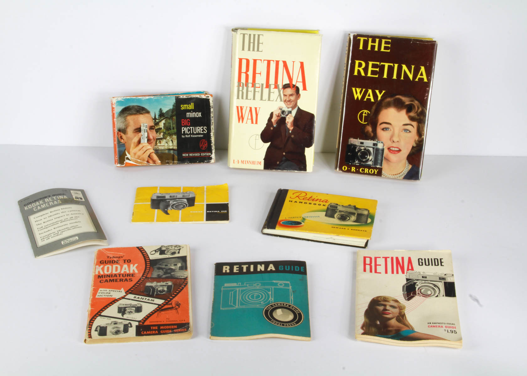 Collection of Vintage Kodak Books