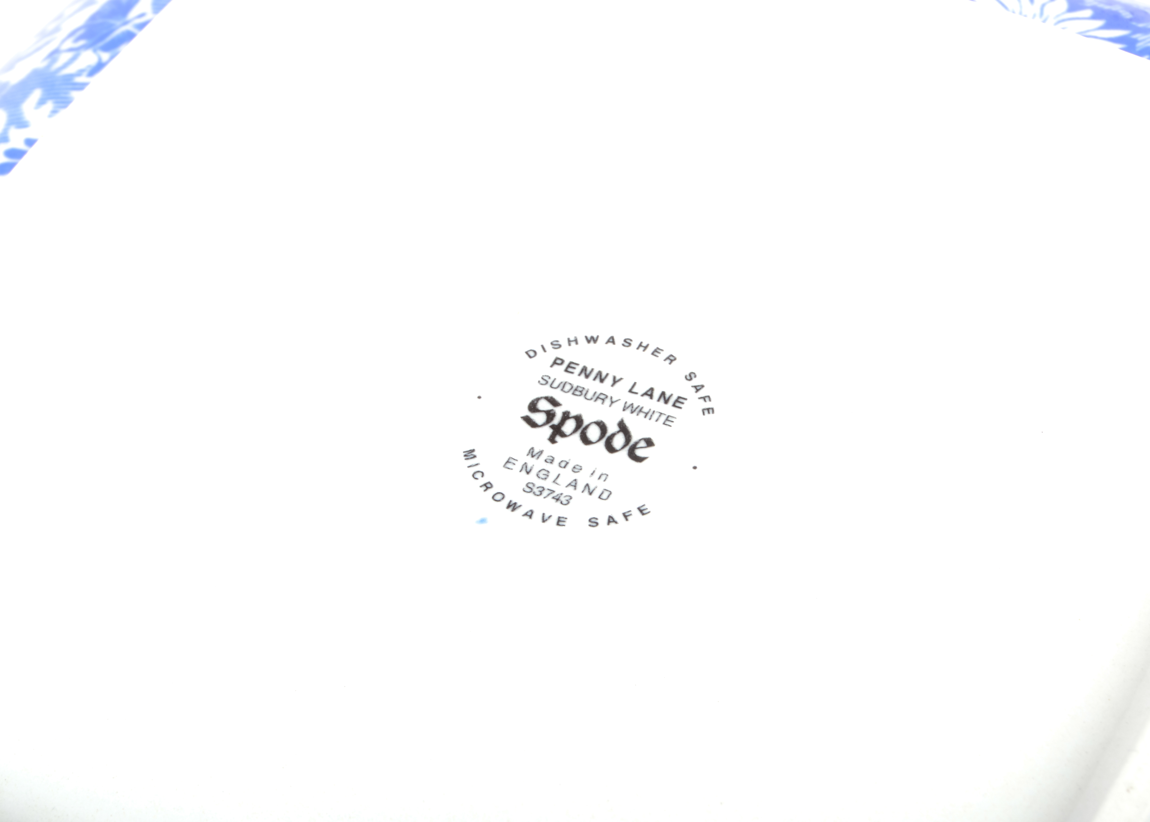 Spode Blue and White Serving Ware