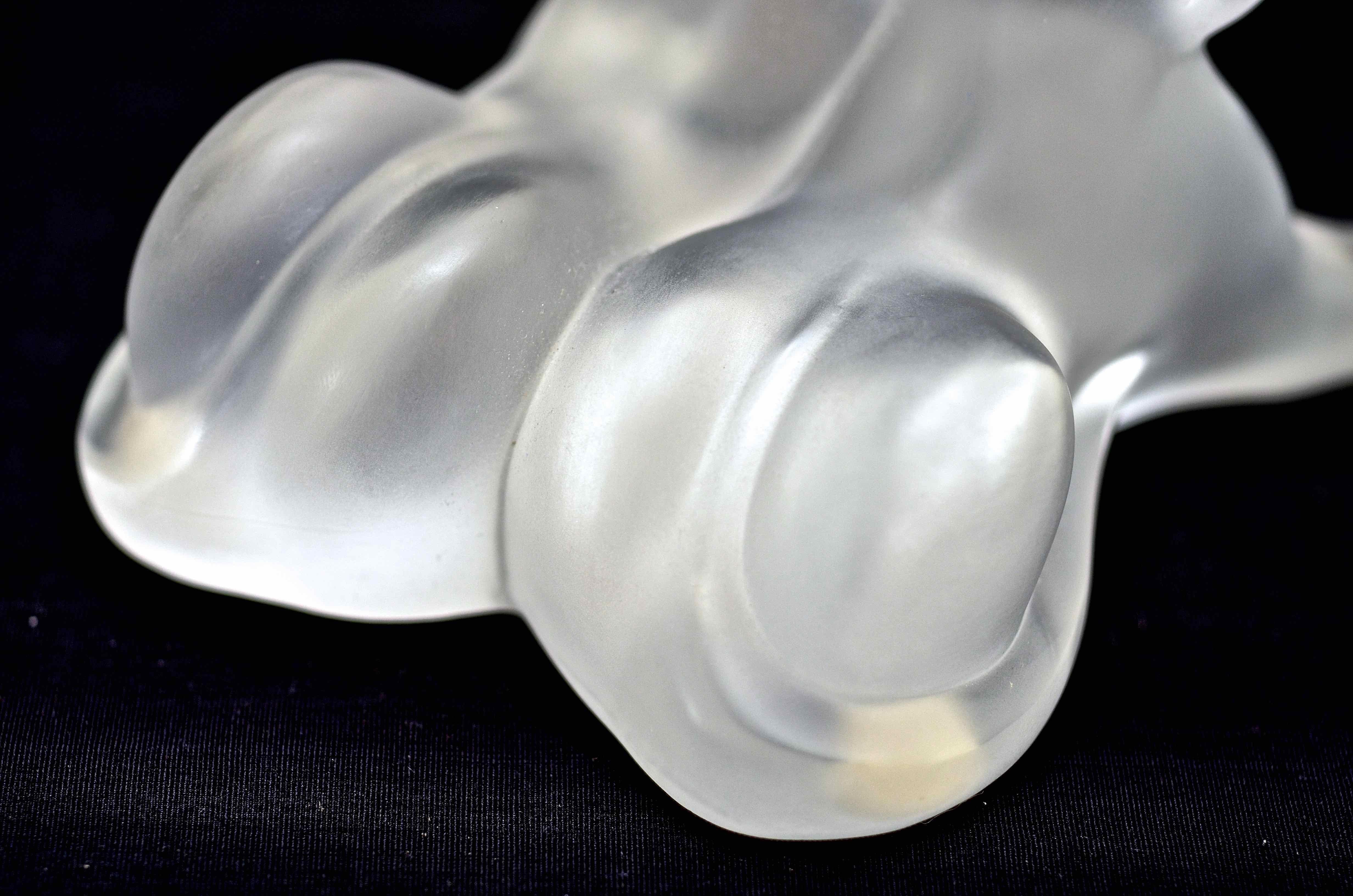 Lalique Tambwee Lion Cub Sculpture