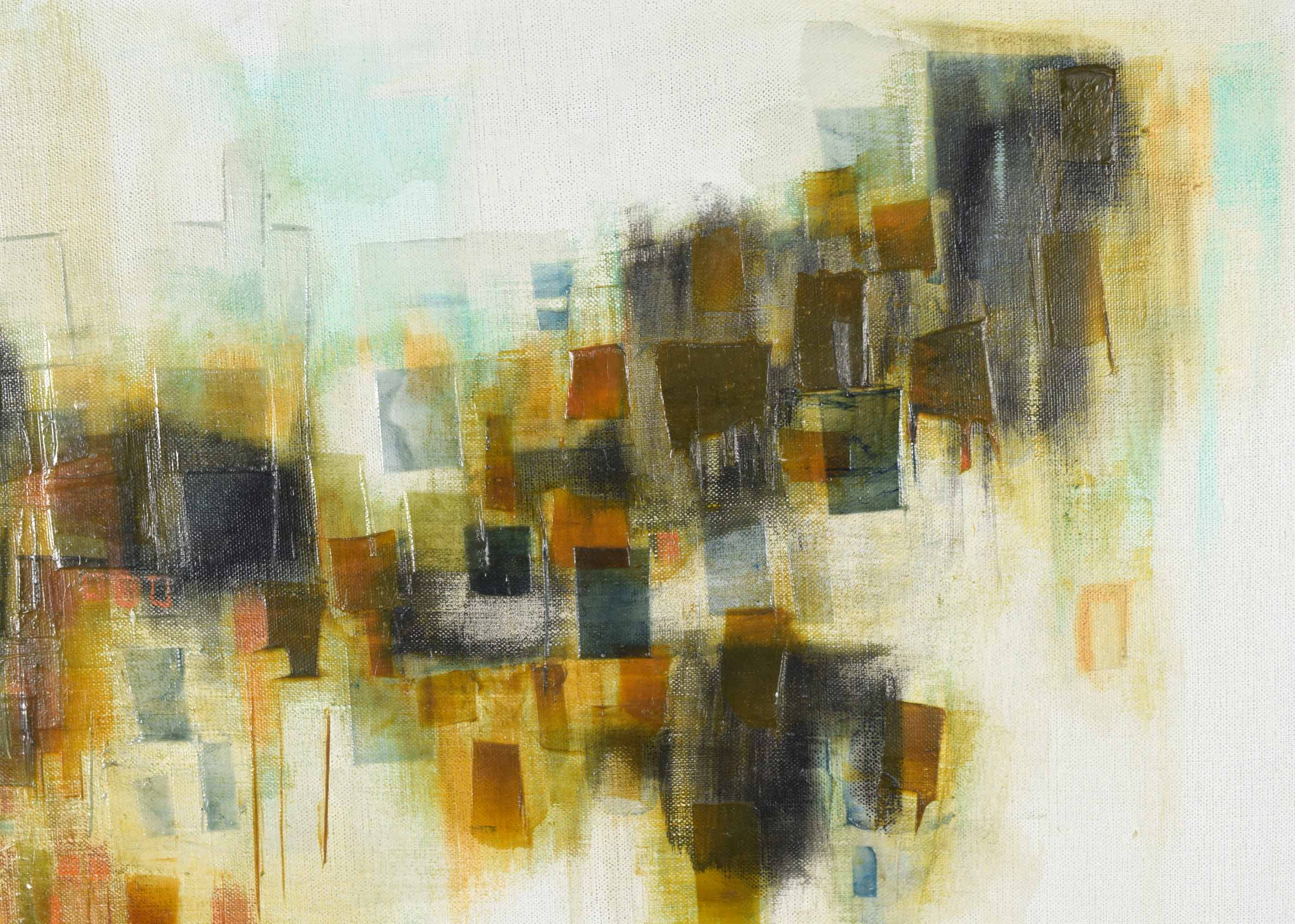 Eugene Massin Original Abstract Oil on Canvas