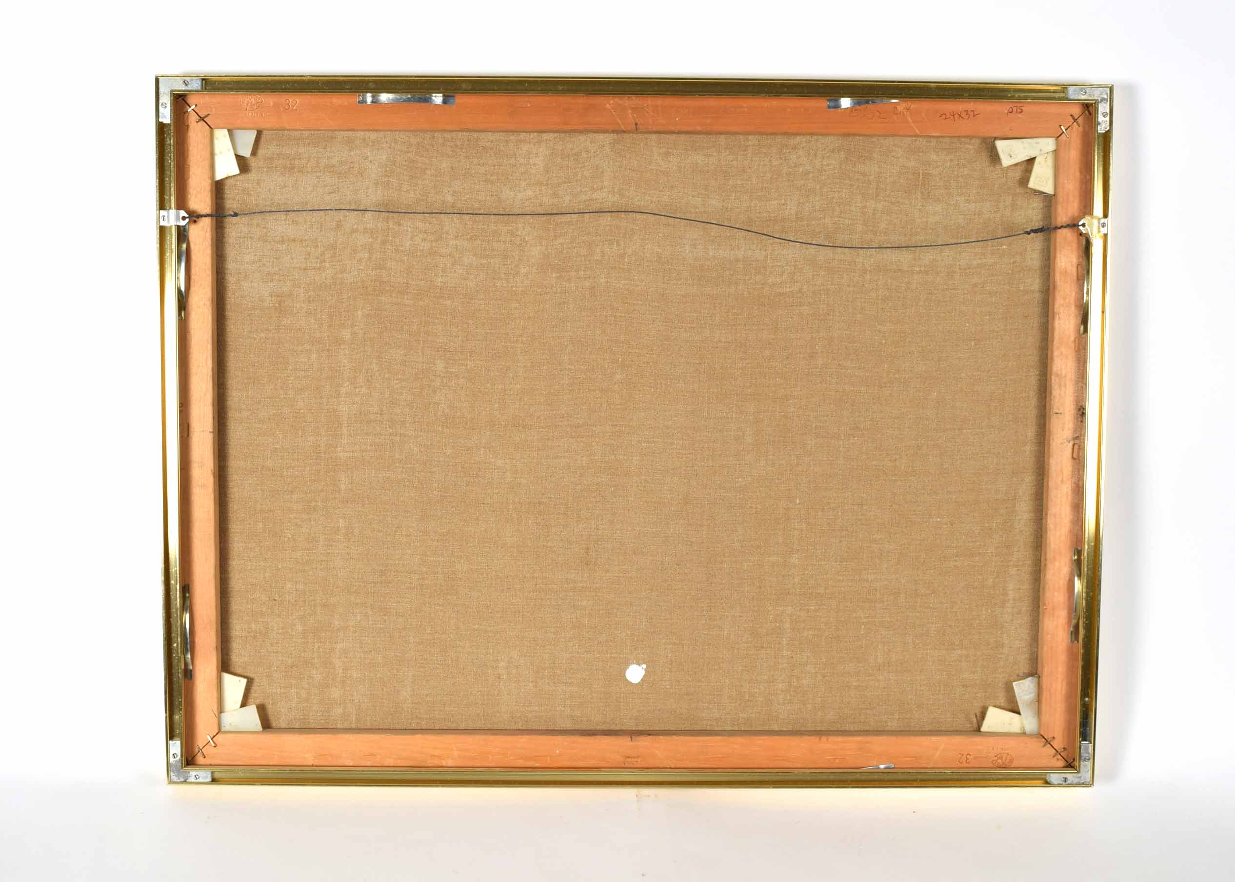 Eugene Massin Original Abstract Oil on Canvas