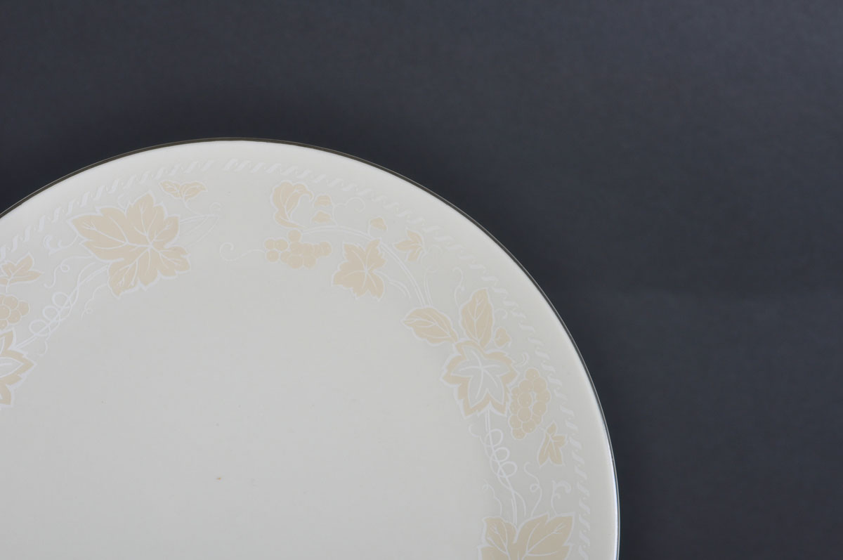 Budlet Fine China Ivory 86 Piece Set