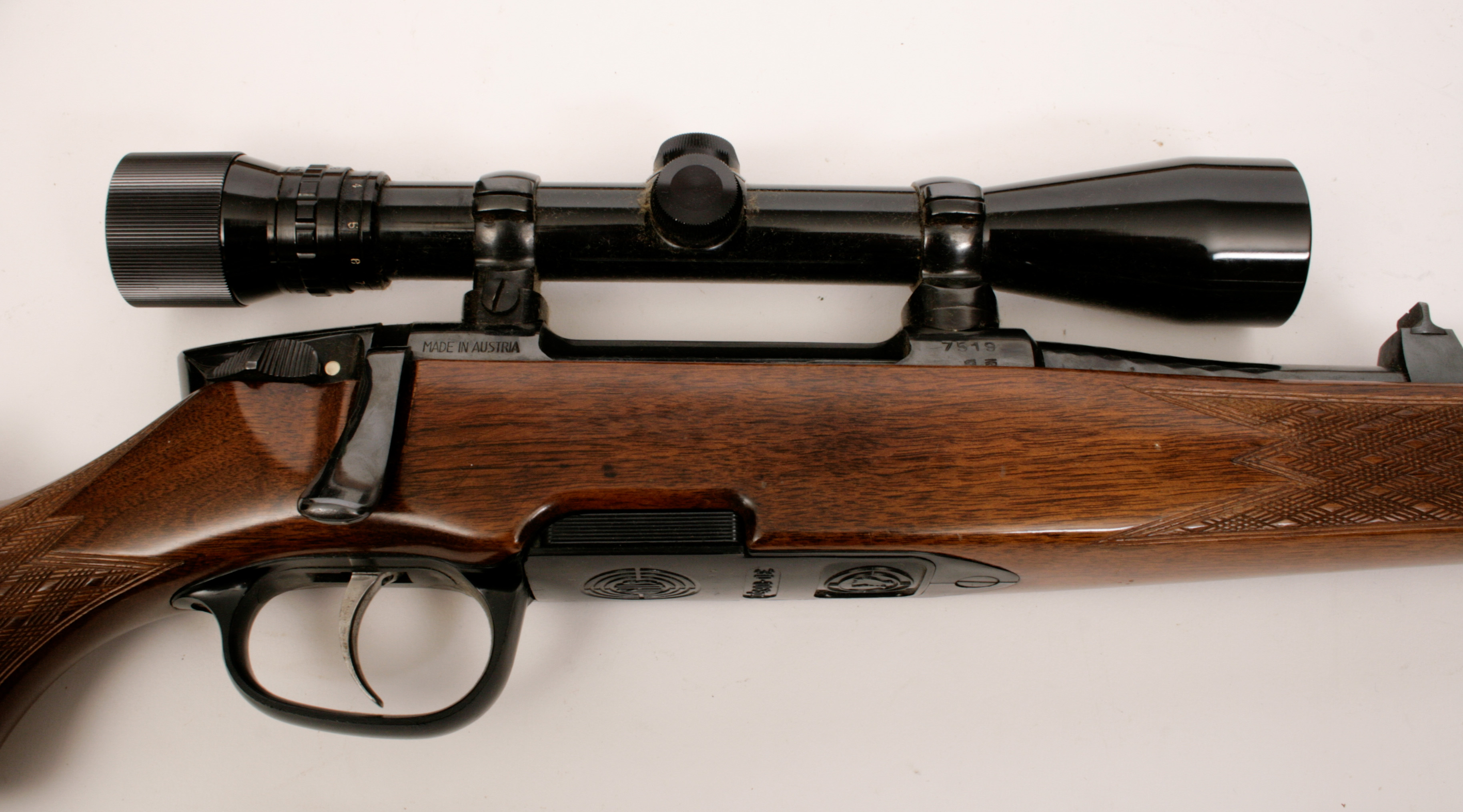 Steyr Mannlicher Model M 30-06 Hunting Rifle With Scope in Case