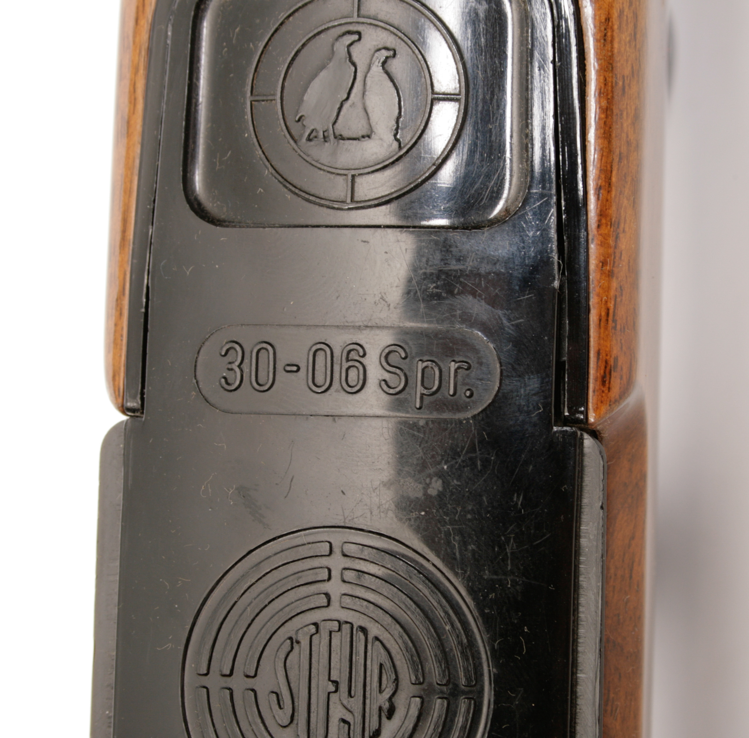 Steyr Mannlicher Model M 30-06 Hunting Rifle With Scope in Case