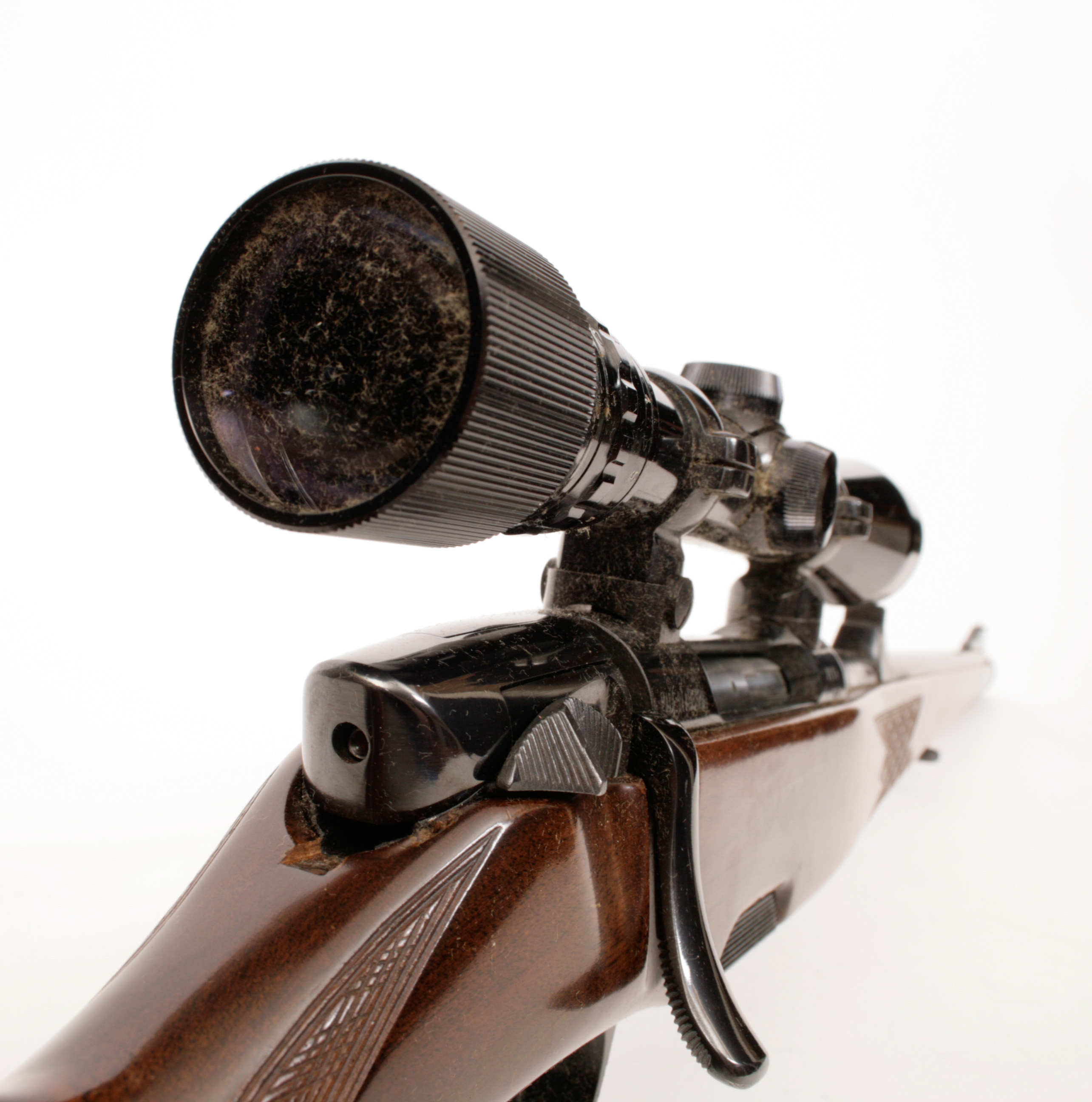 Steyr Mannlicher Model M 30-06 Hunting Rifle With Scope in Case