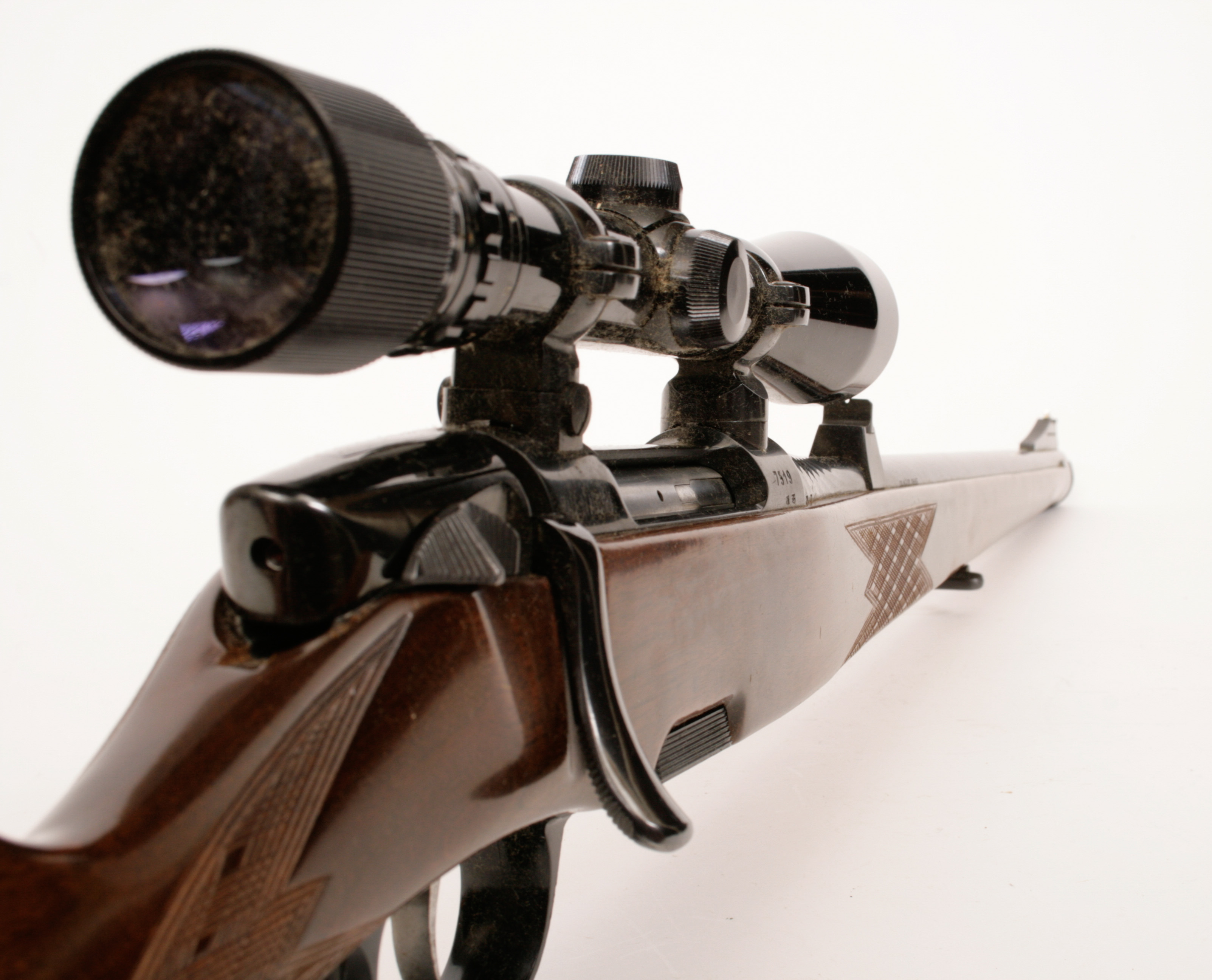 Steyr Mannlicher Model M 30-06 Hunting Rifle With Scope in Case