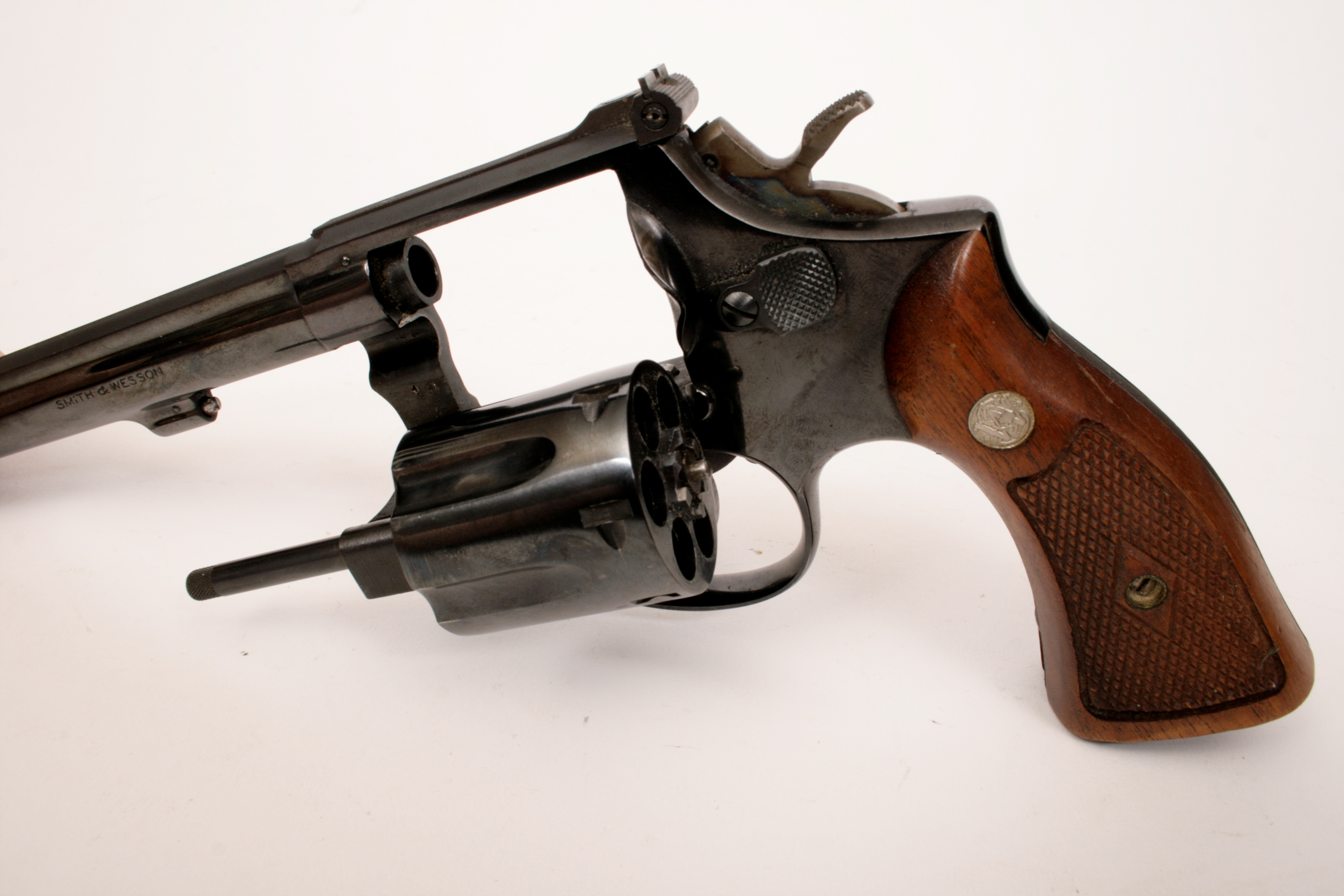 1958 Smith and Wesson Model 10 Revolver with 6” barrel