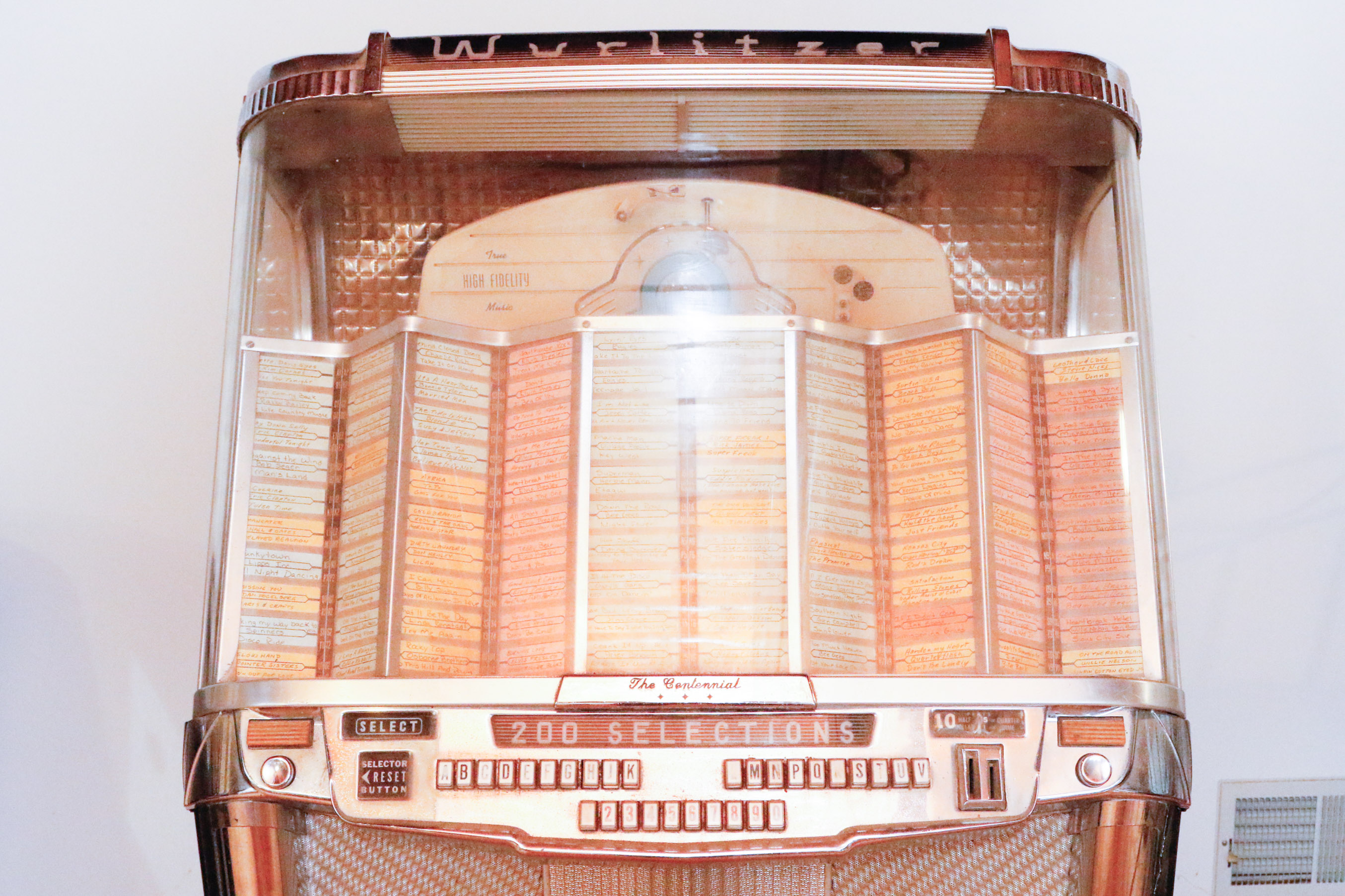1956 Wurlitzer Model 2000 Centennial Jukebox