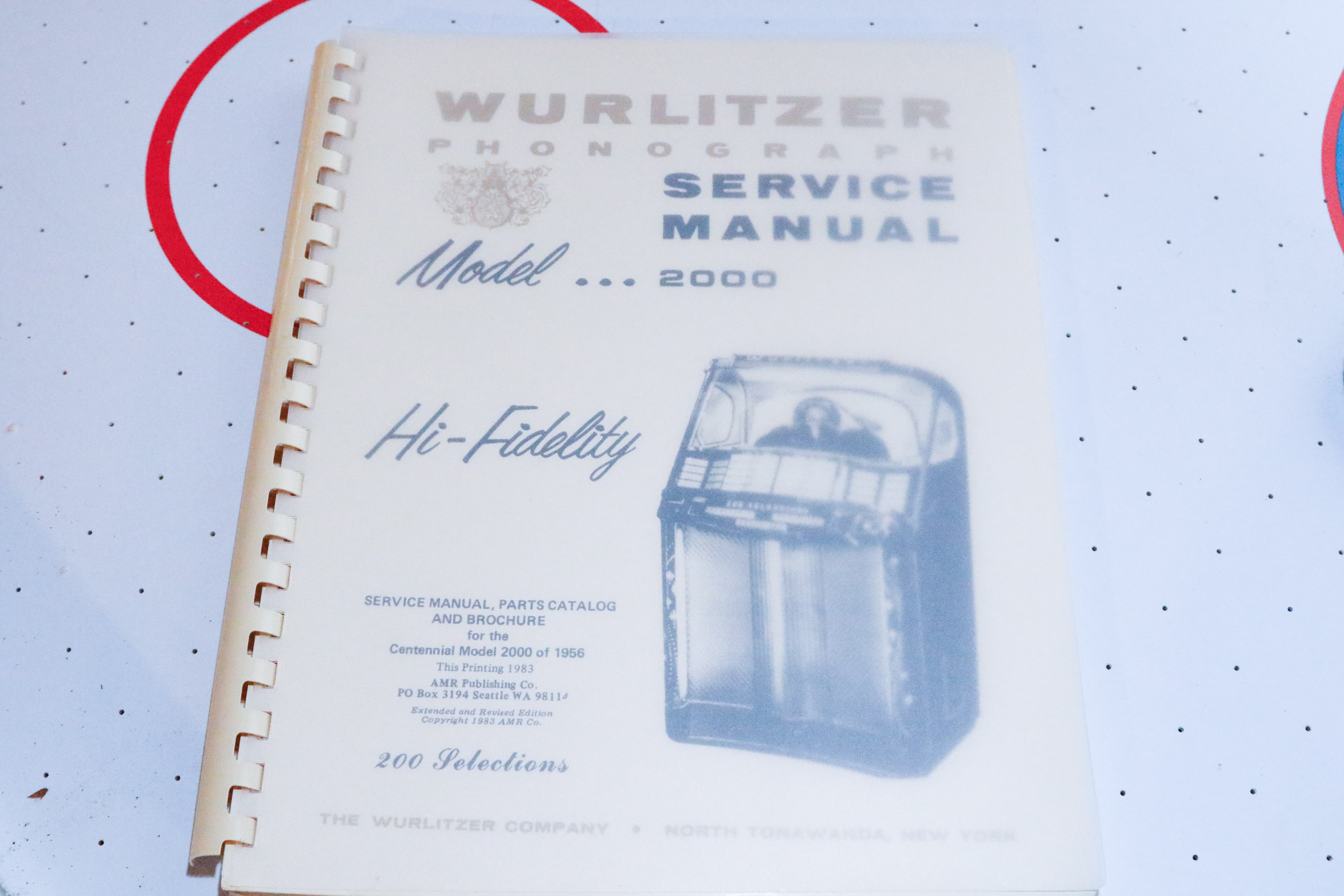 1956 Wurlitzer Model 2000 Centennial Jukebox