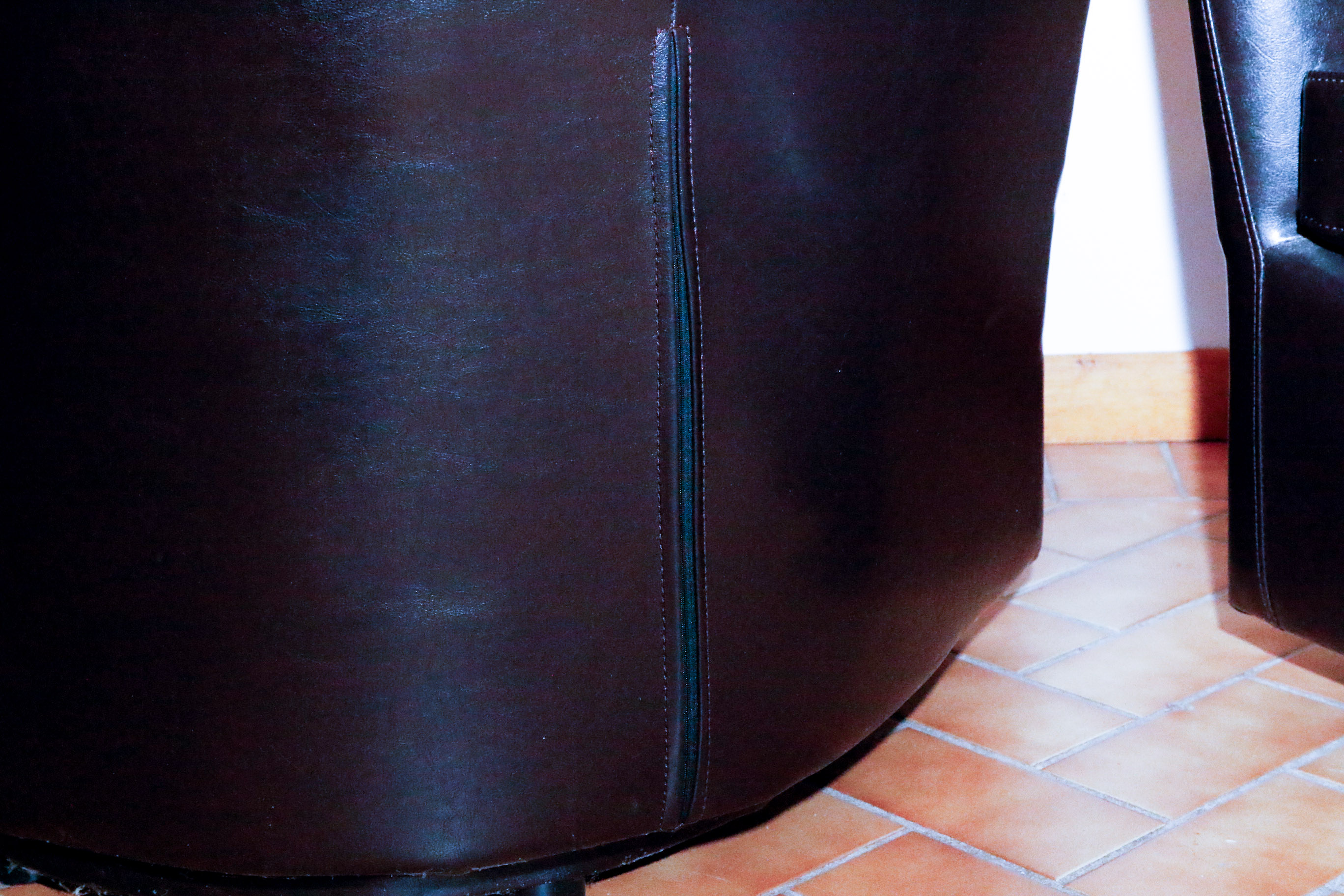 Espresso Swivel Barrel Chairs