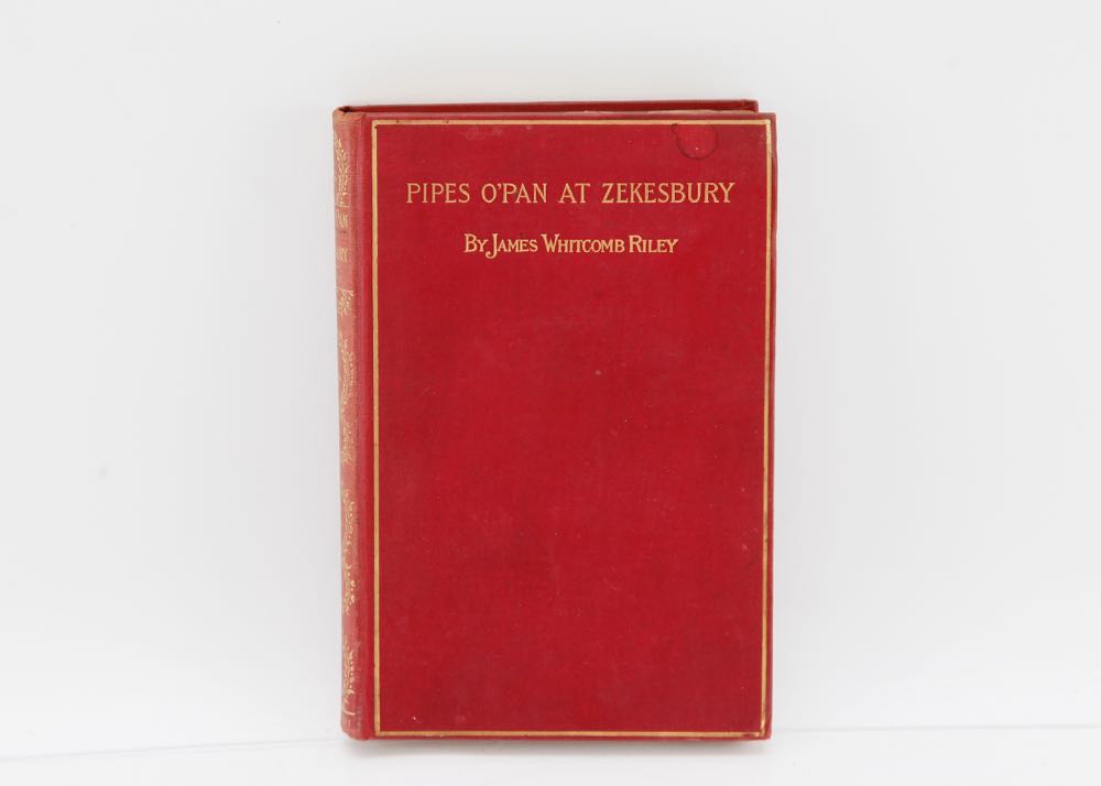 Antique Hardcover "Pipes O'Pan At Zekesbury" Book