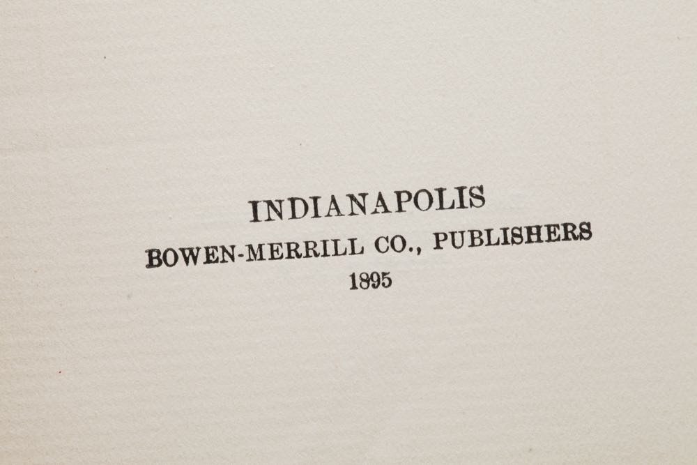 Antique Hardcover "Pipes O'Pan At Zekesbury" Book