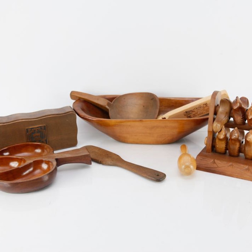 Vintage Wooden Items