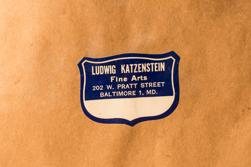 Framed Offset Lithograph of Johannes Brahms Playing Piano