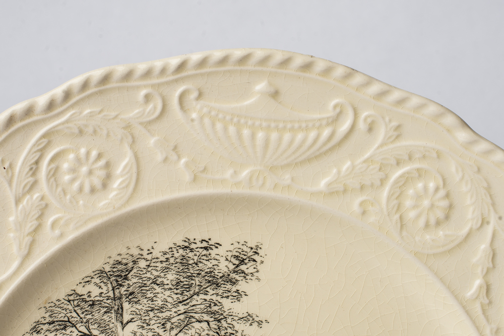 Pair of Adam Antique by Steubenville China Plates