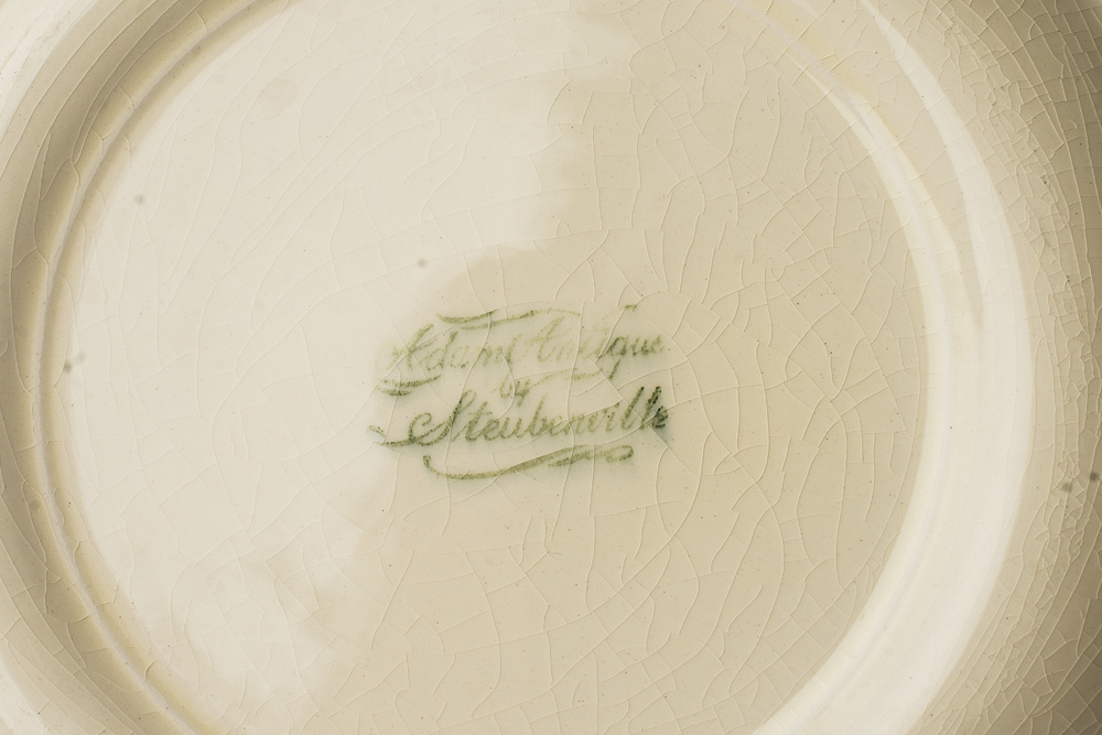 Pair of Adam Antique by Steubenville China Plates