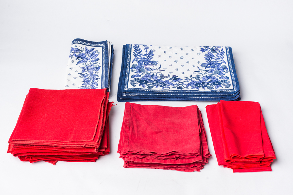 Collection of Placemats and Napkins