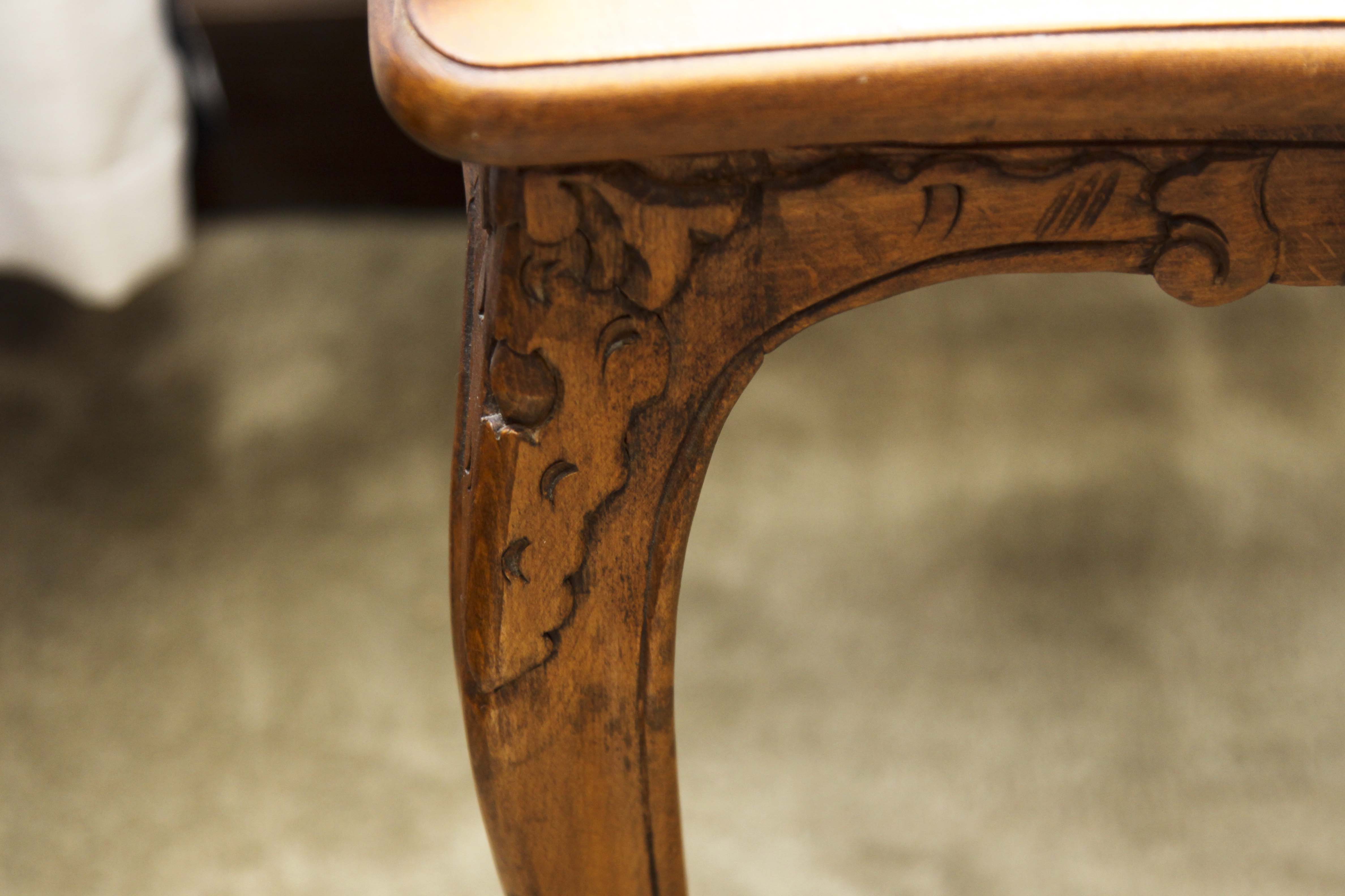 Ladies' Antique French Writing Desk and Chair