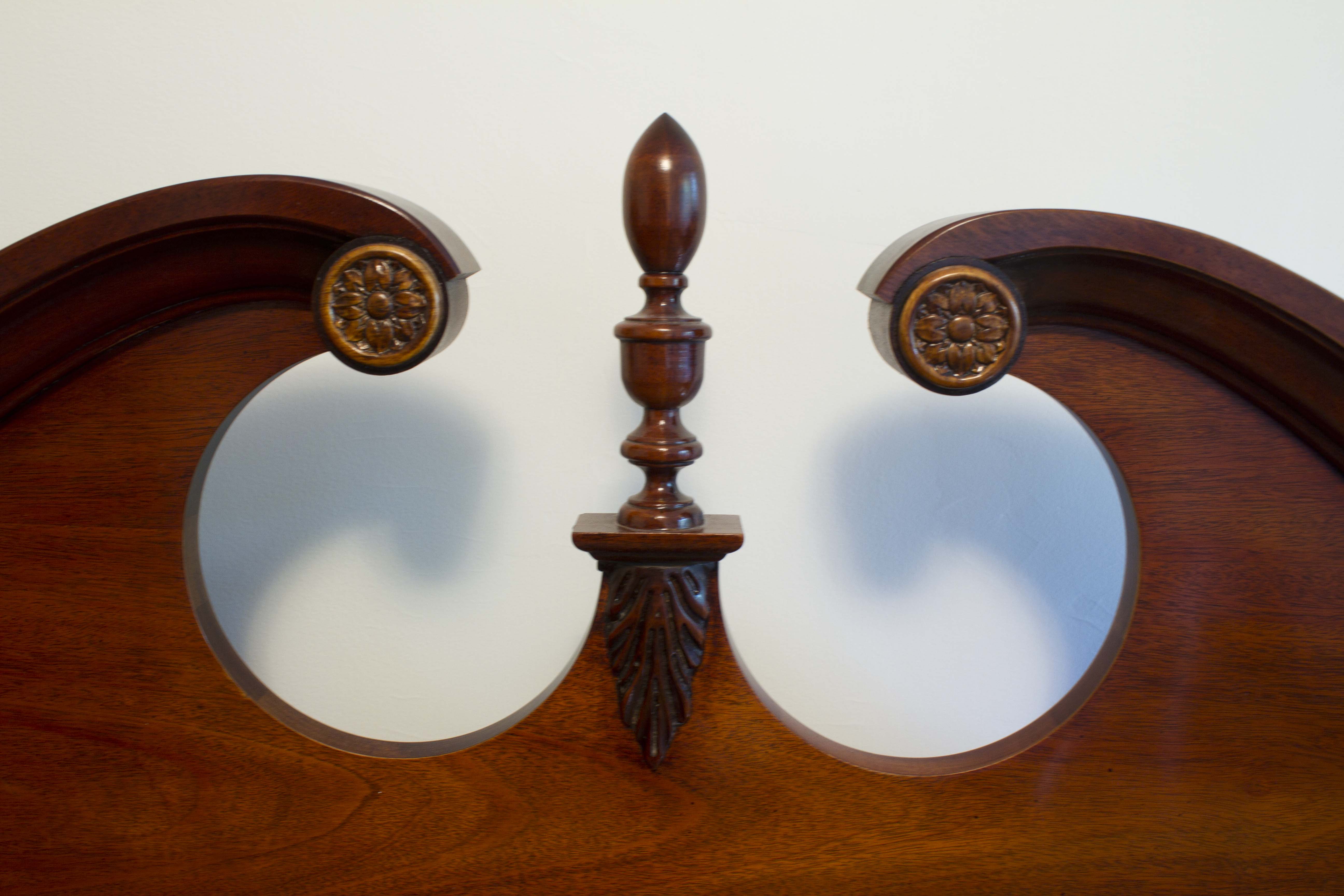 Cherry Wood Bed Frame