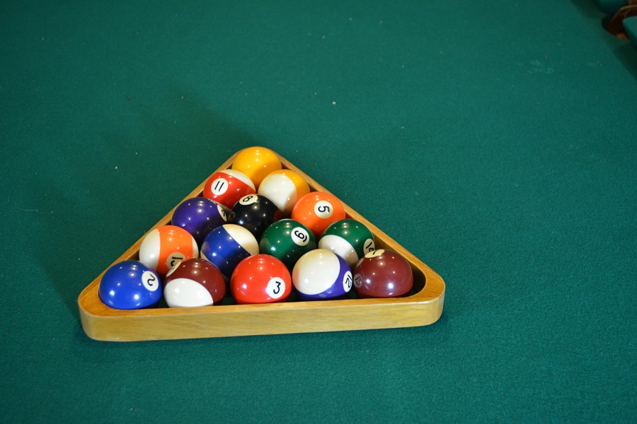 AMF PlayMaster Fairfax Billiard Table and Cue Sticks